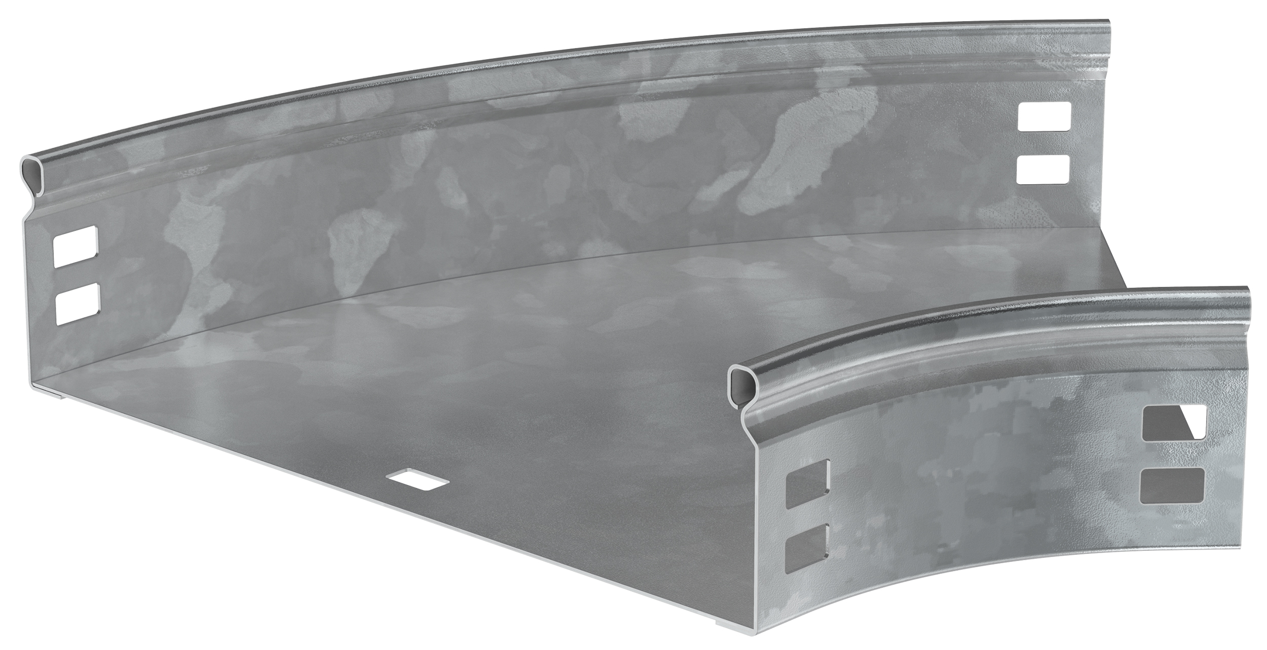 Поворот плавный 45 градусов тип Г01 ESCA 80х150 мм HDZ