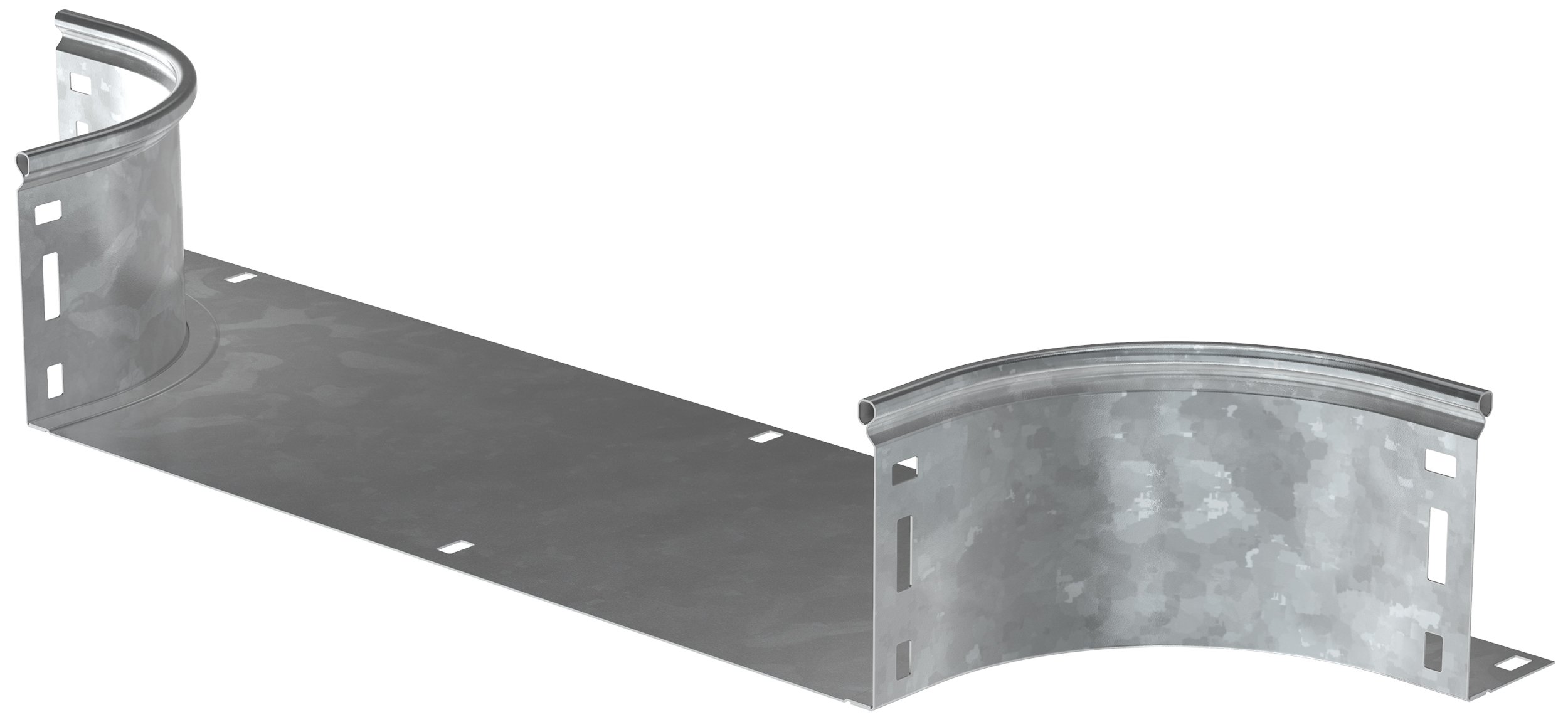 Отвод Т-образный плавный тип Г01 ESCA 100х400 мм HDZ