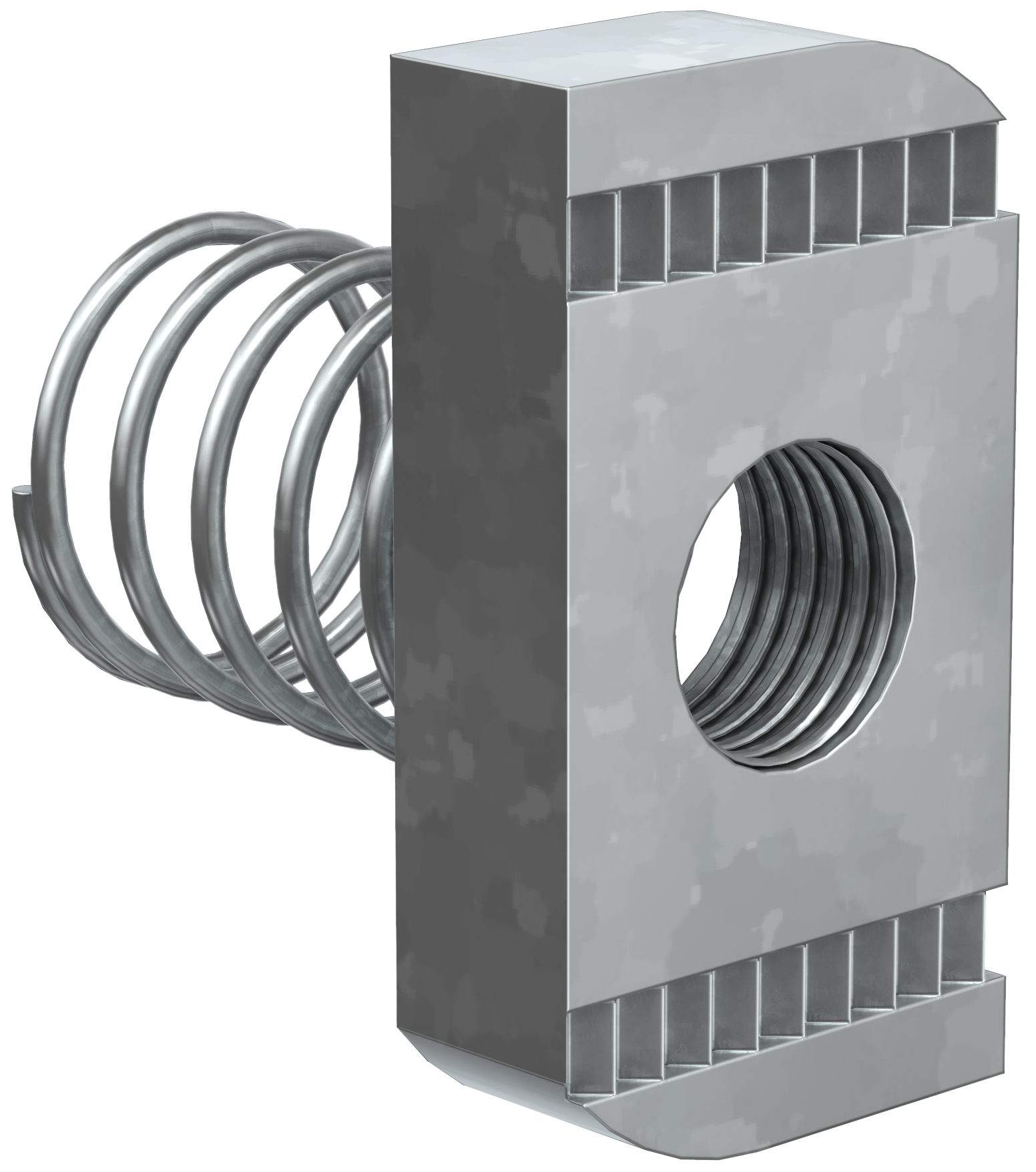 Гайка канальная с пружиной М12х40