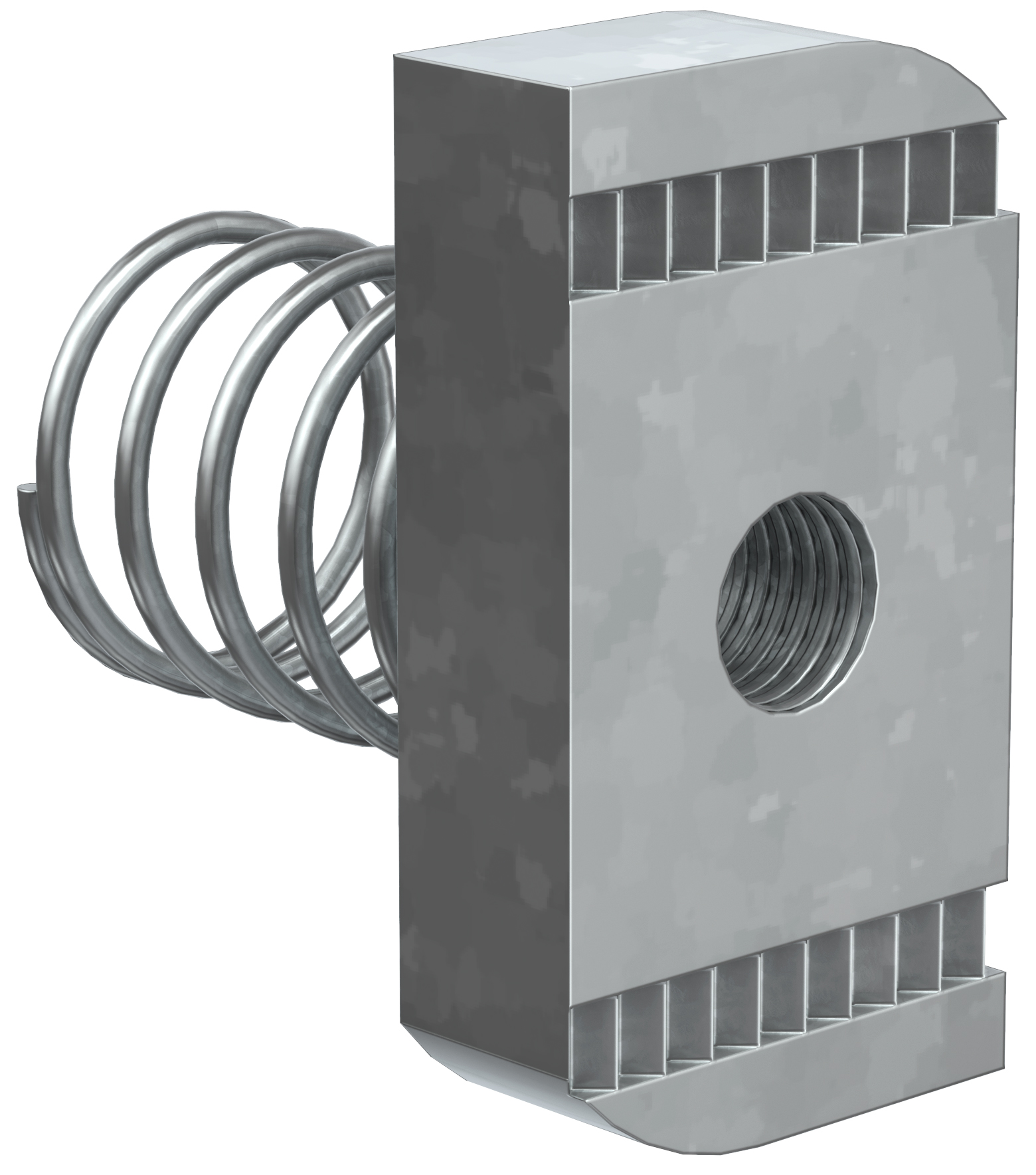 Гайка канальная с пружиной М8х40