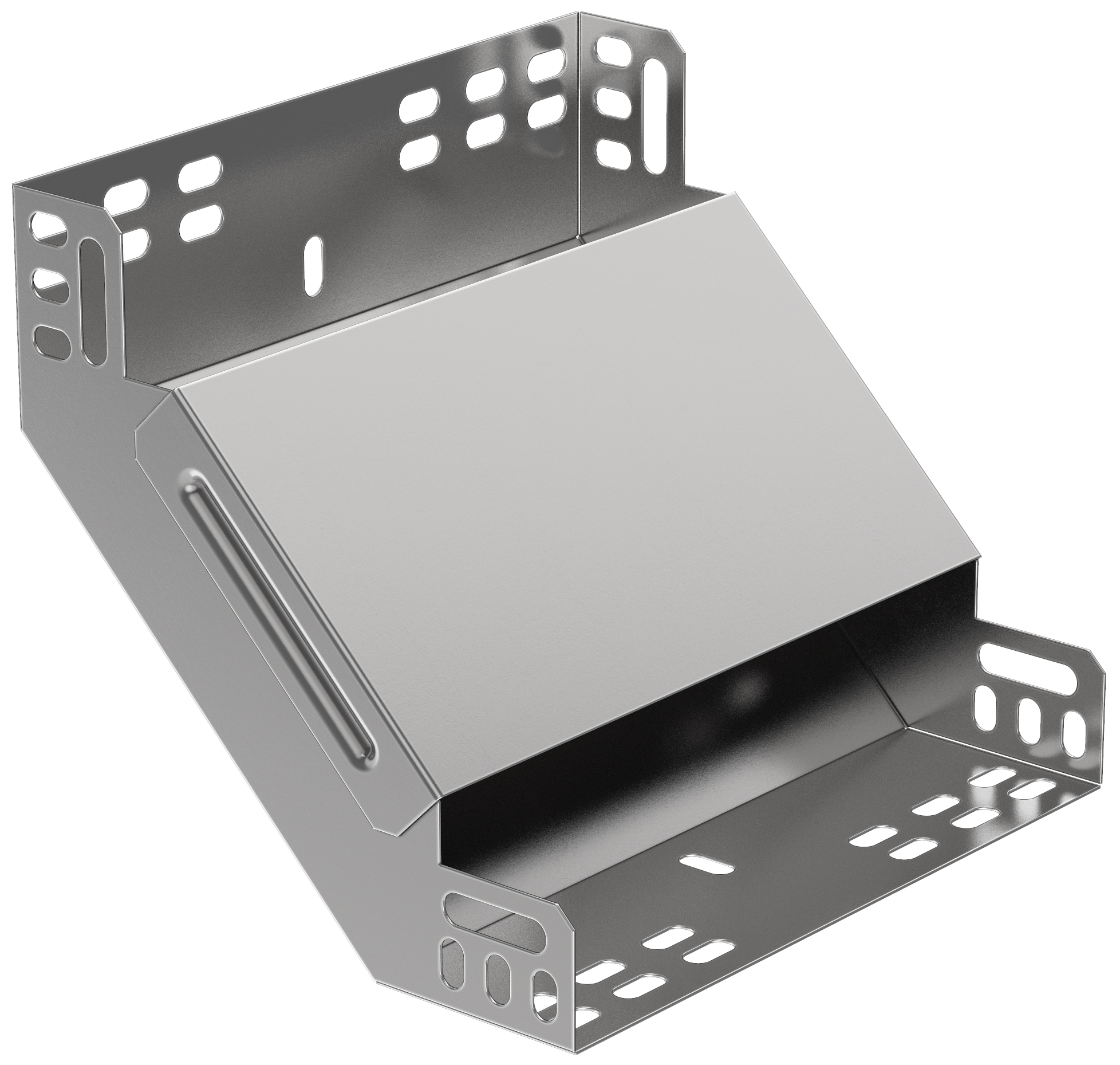 Поворот на 90 градусов вертикальный внутренний 50х200