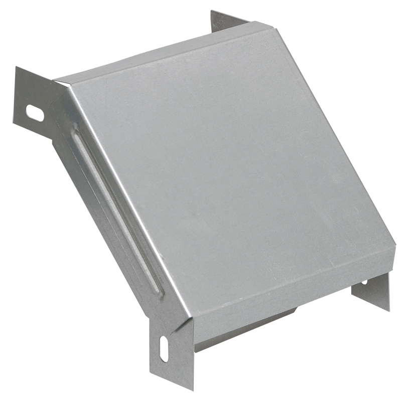 Поворот на 90 градусов вертикальный внешний 50х600 горячеоцинкованный