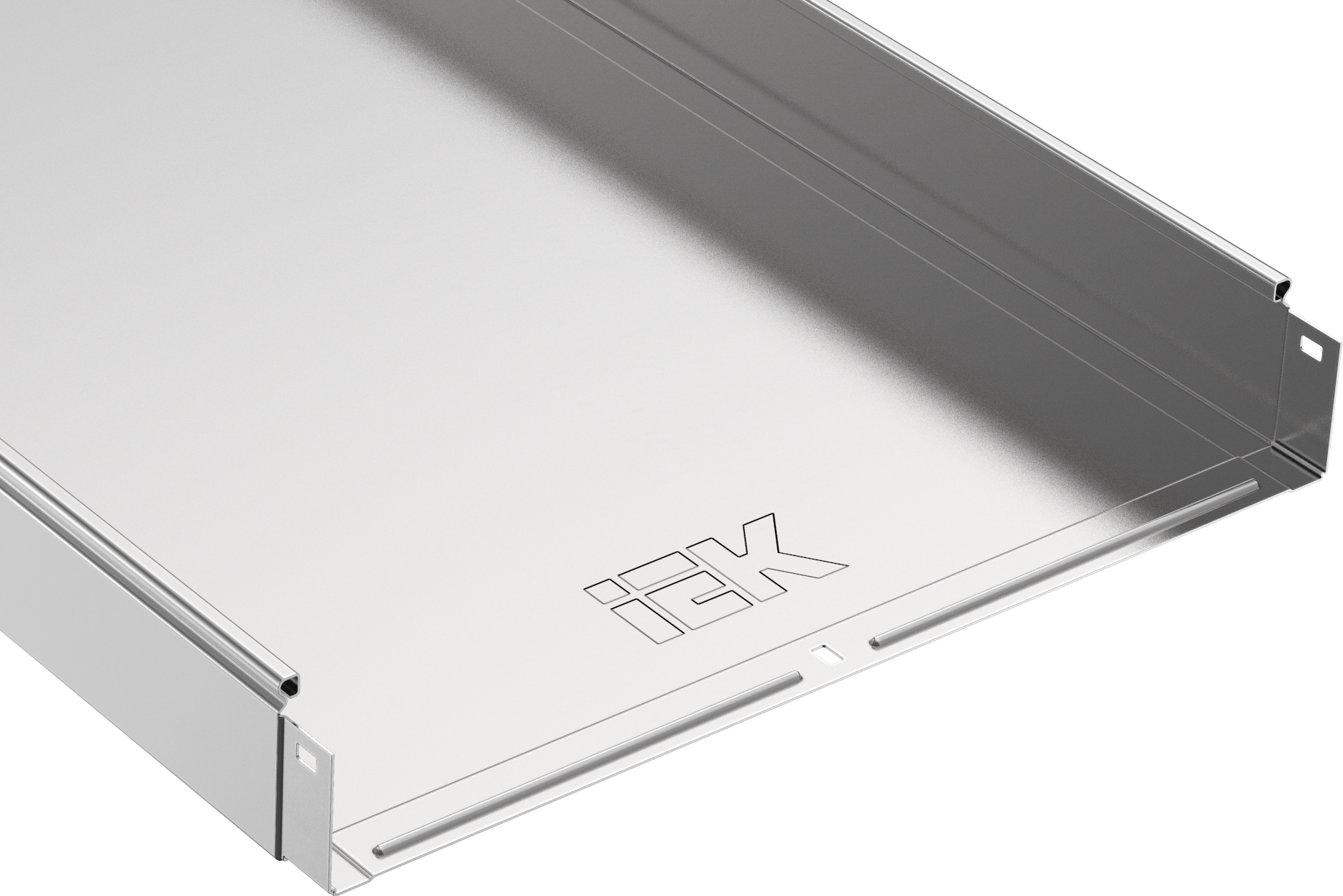 Лоток крашенный неперфорированный 80х500х3000