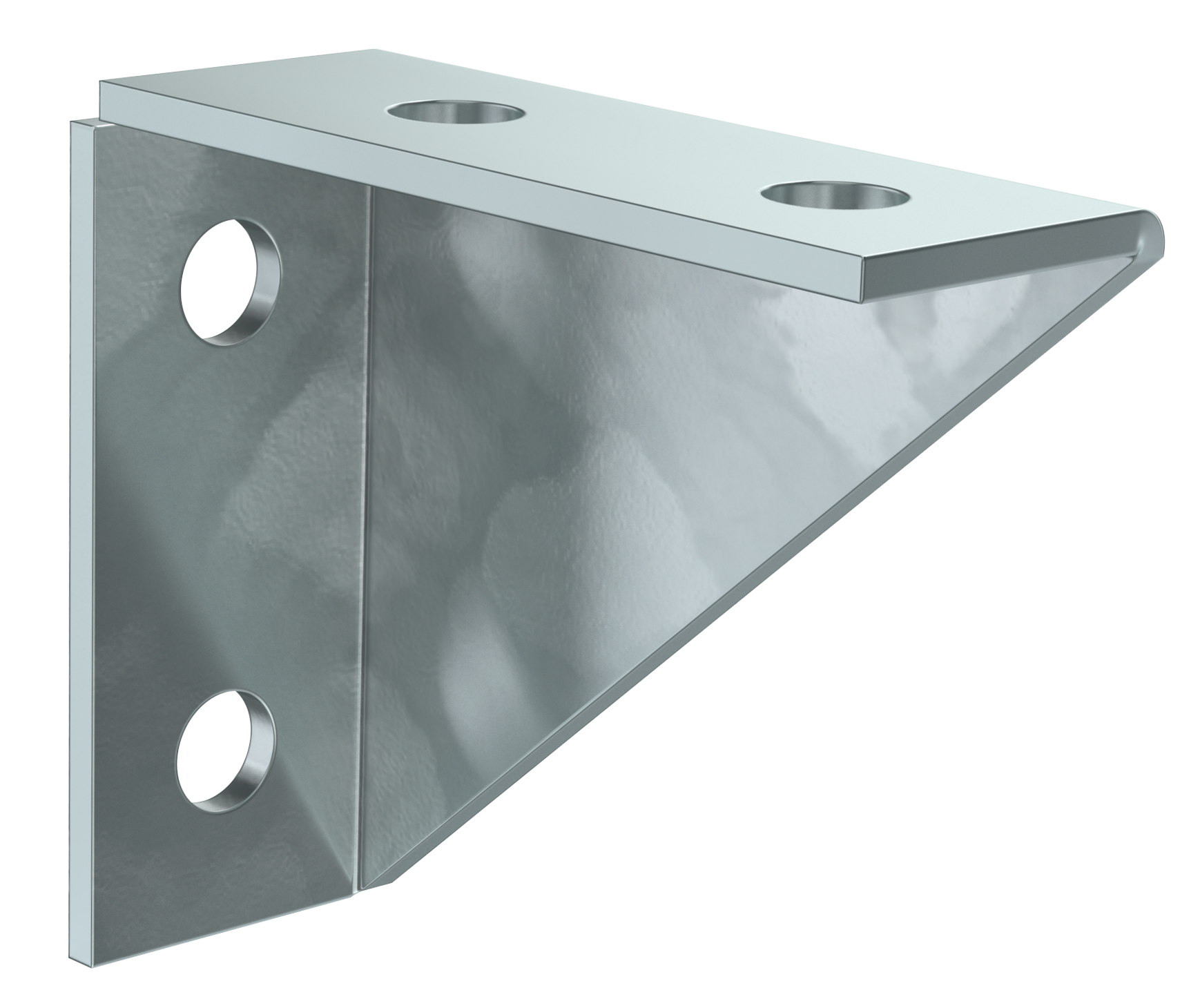 Уголок крепежный двойной усиленный для STRUT-профиля HDZ