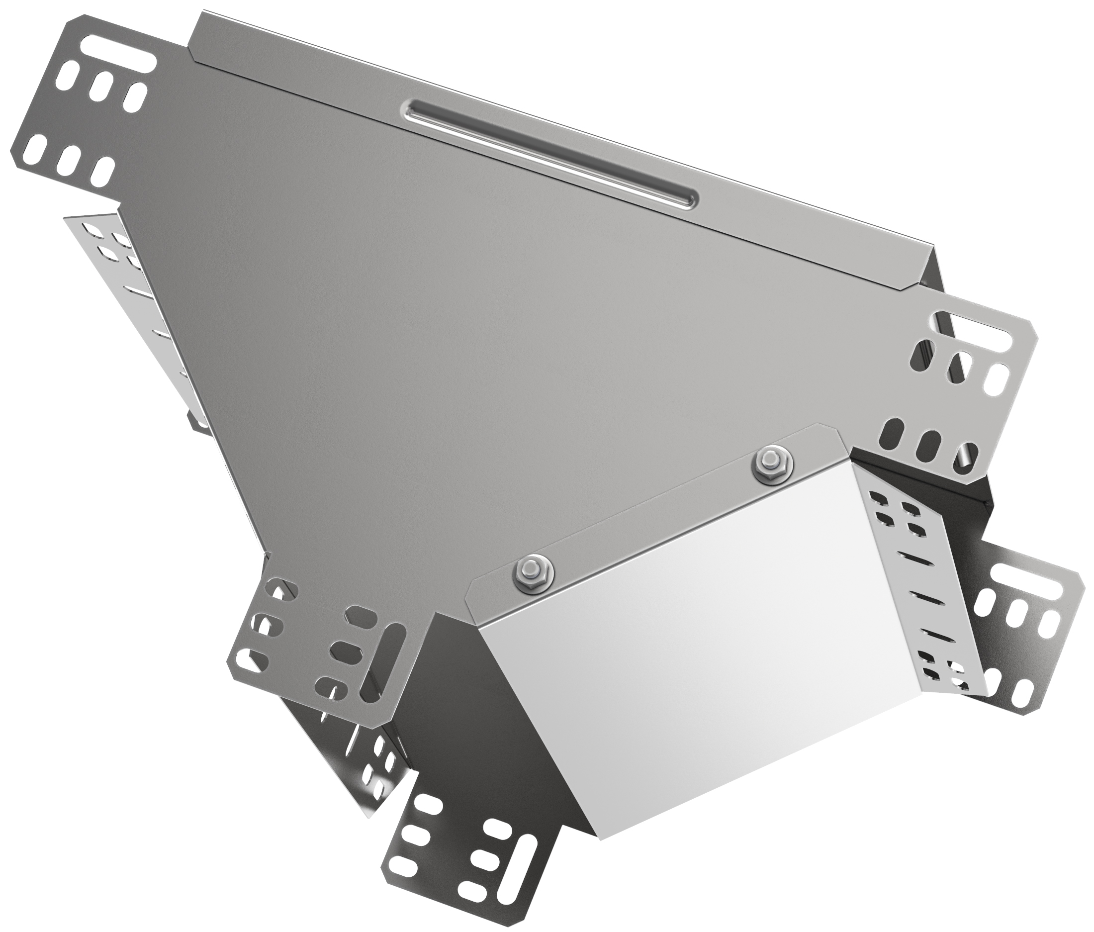 Ответвитель Т-образный вертикальный вниз 80х500 HDZ