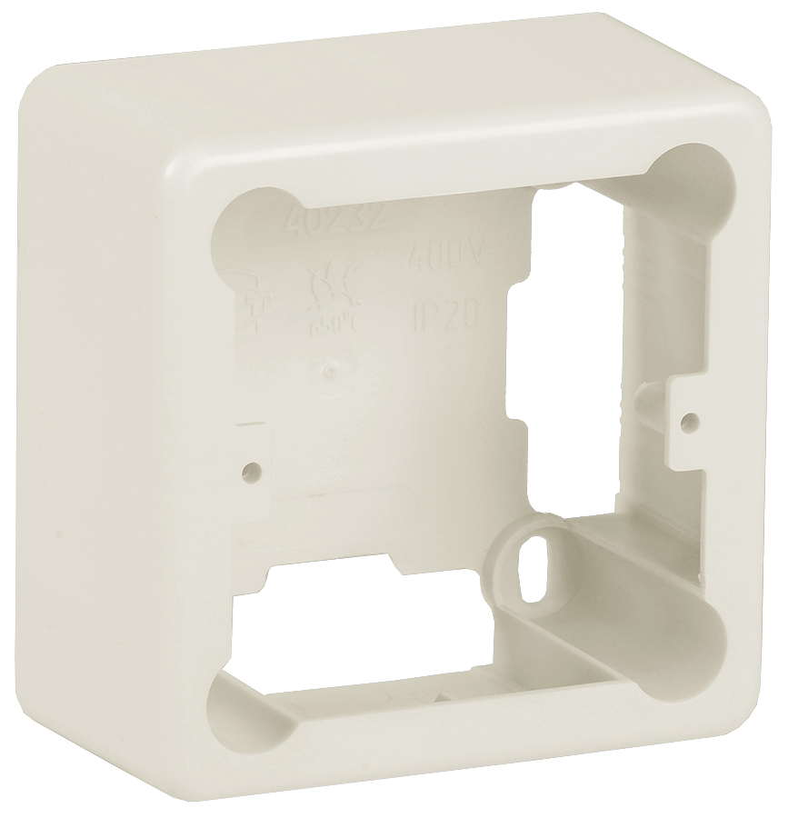 Коробка универсал. КМКУ 85х85х42мм нер. ЭЛЕКОР сл. кость