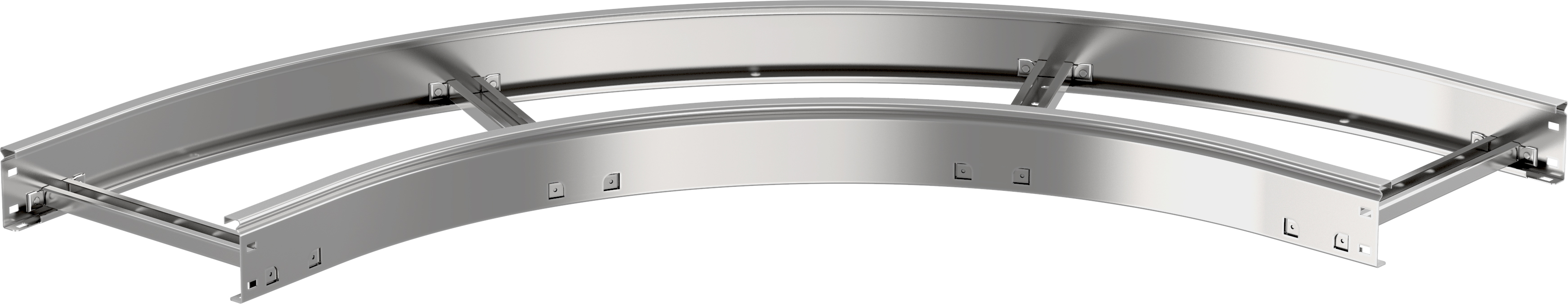 Поворот лестничный LESTA 90 градусов 150х300 мм R600