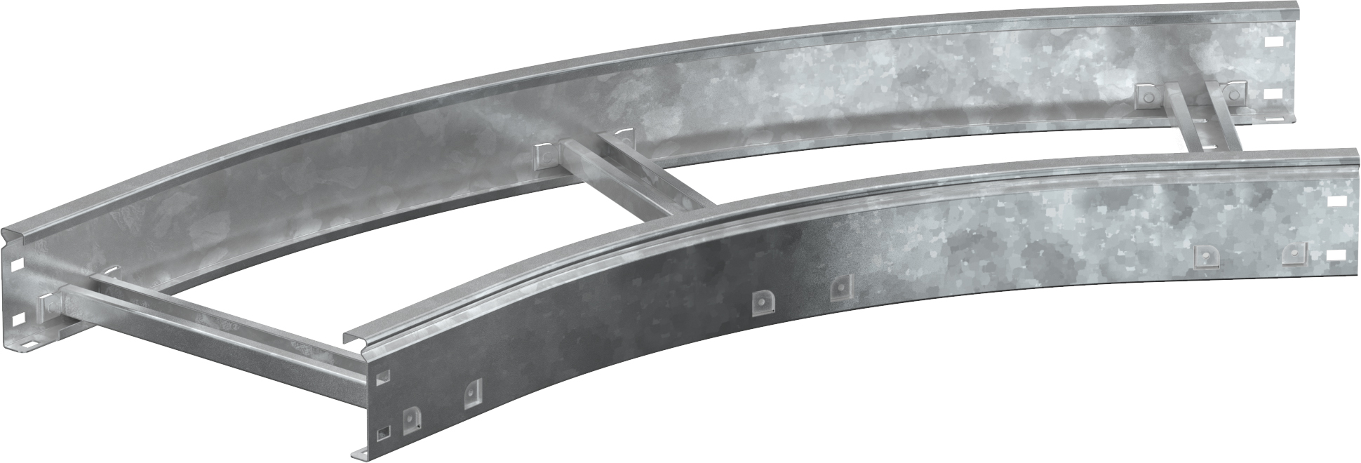 Поворот лестничный LESTA 45 градусов 150х300 мм R600 HDZ