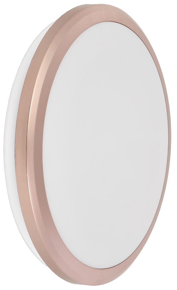 Светильник светодиодный ДПБ 3203 18 Вт IP54 4000K круг розовое золото