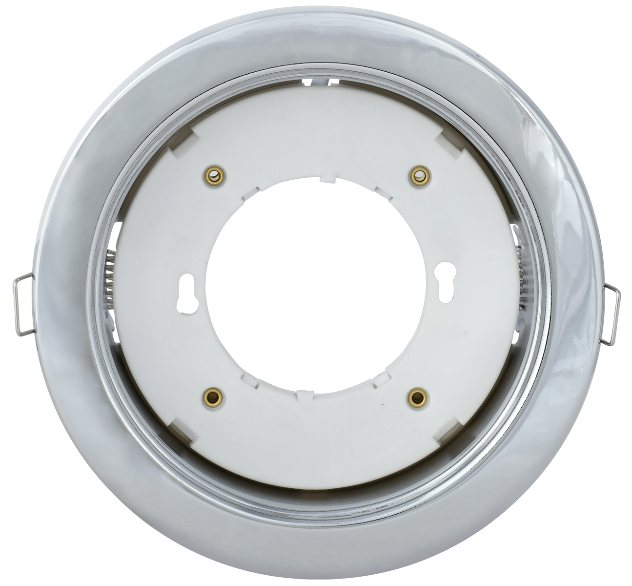 Светильник 4115 встраиваемый декоративный под лампу GX70 хром