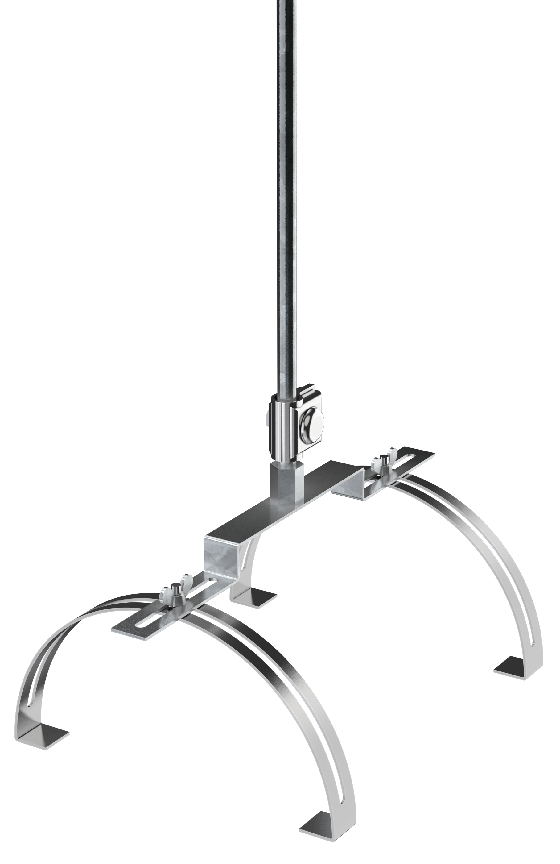 Комплект молниеприемника 2м для круглого конька