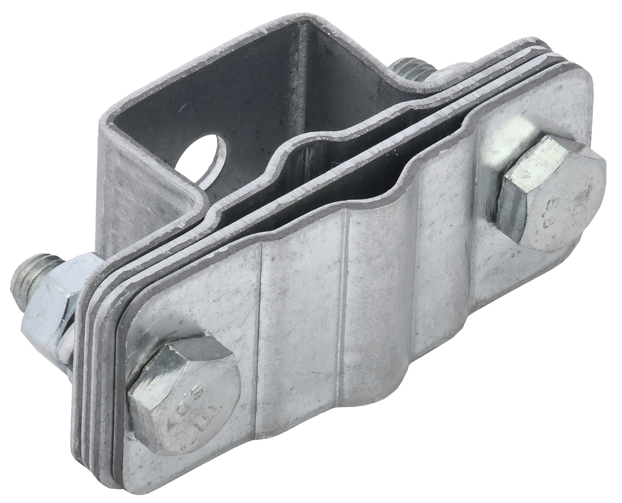 Держатель полоса/пруток-полоса/пруток 25-40 мм/6-10 мм оцинкованная сталь