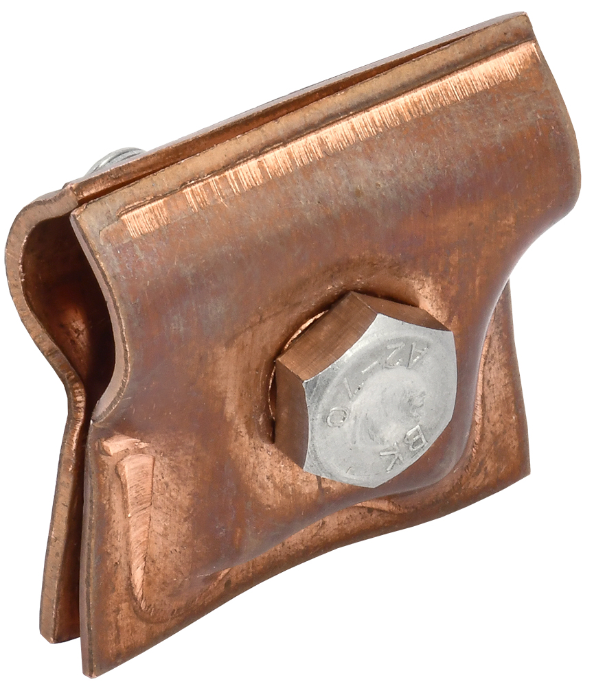 Зажим соединительный круглого проводника 6-12 мм медь