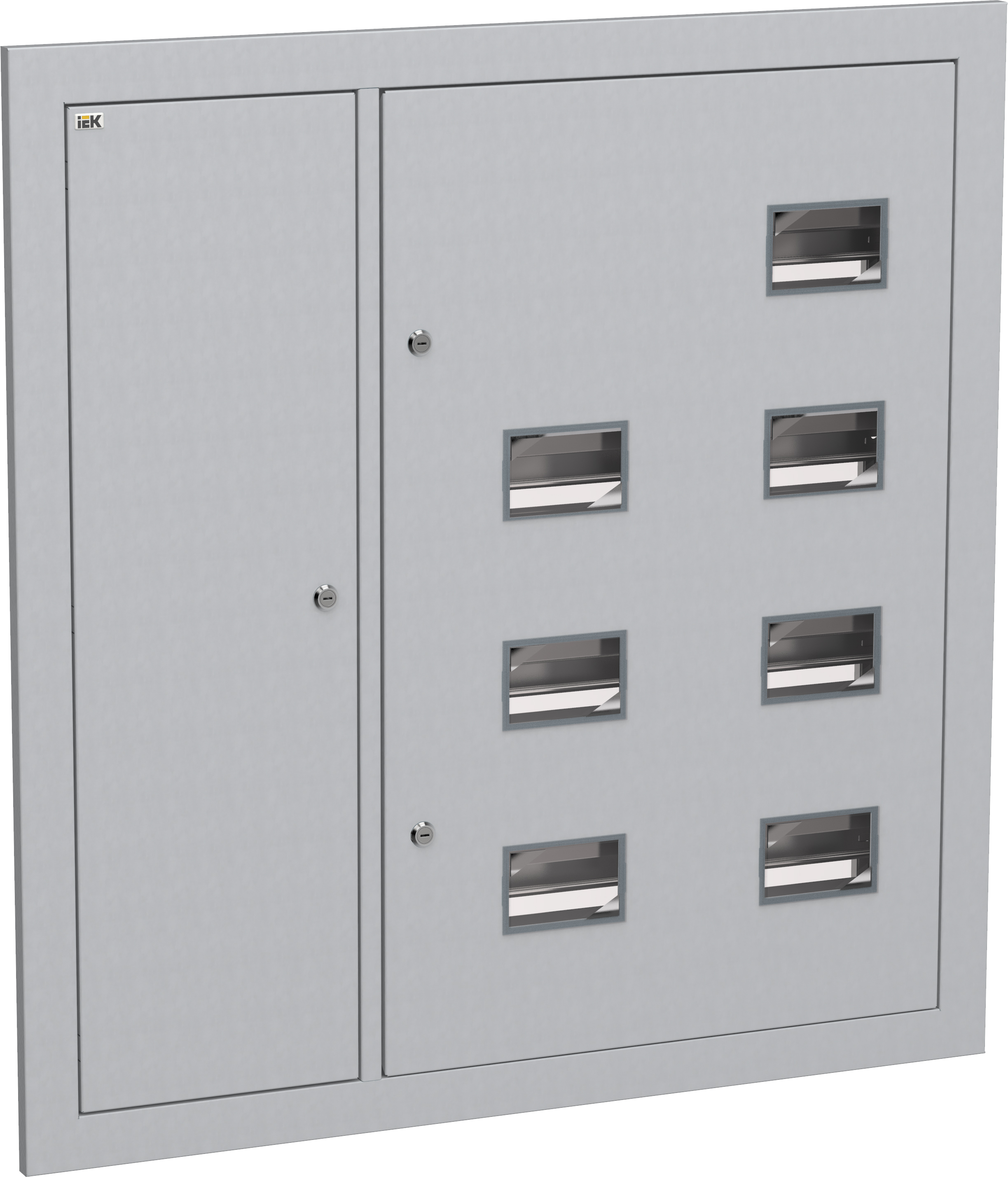 Корпус металлический ЩЭ-7-Э 36 IP31 (слабот. отсек слева) LIGHT