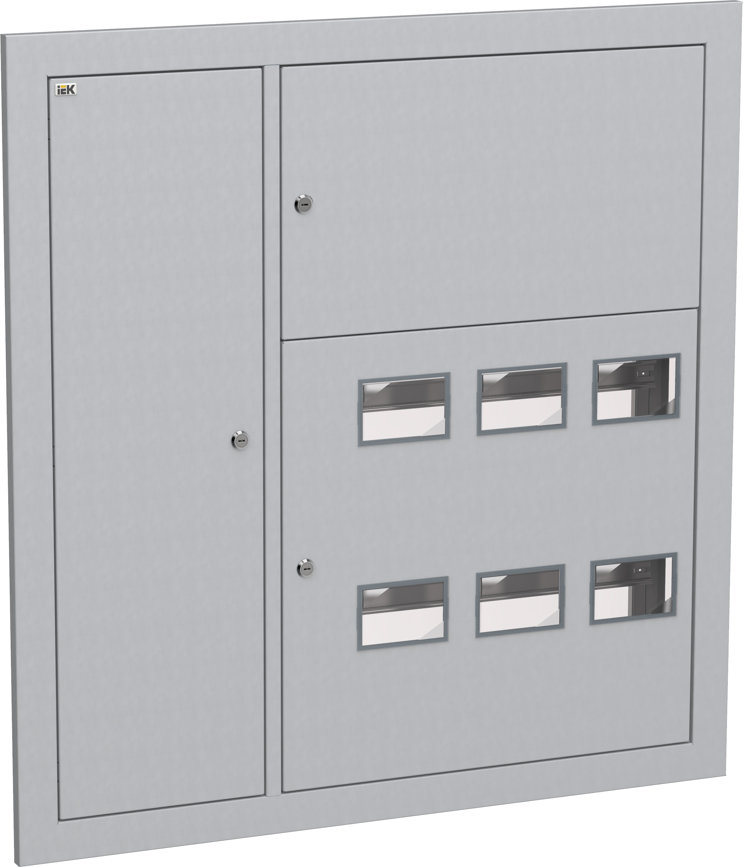 Корпус металлический ЩЭ-6-Э 36 IP31 (слабот. отсек слева) LIGHT