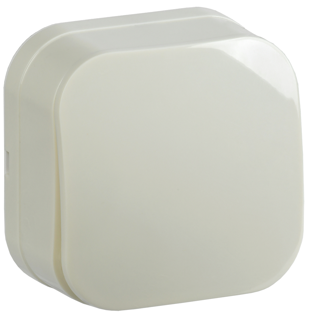 GLORY Выключатель одноклавишный наружный кремовый 10А ВС20-1-0-ХК