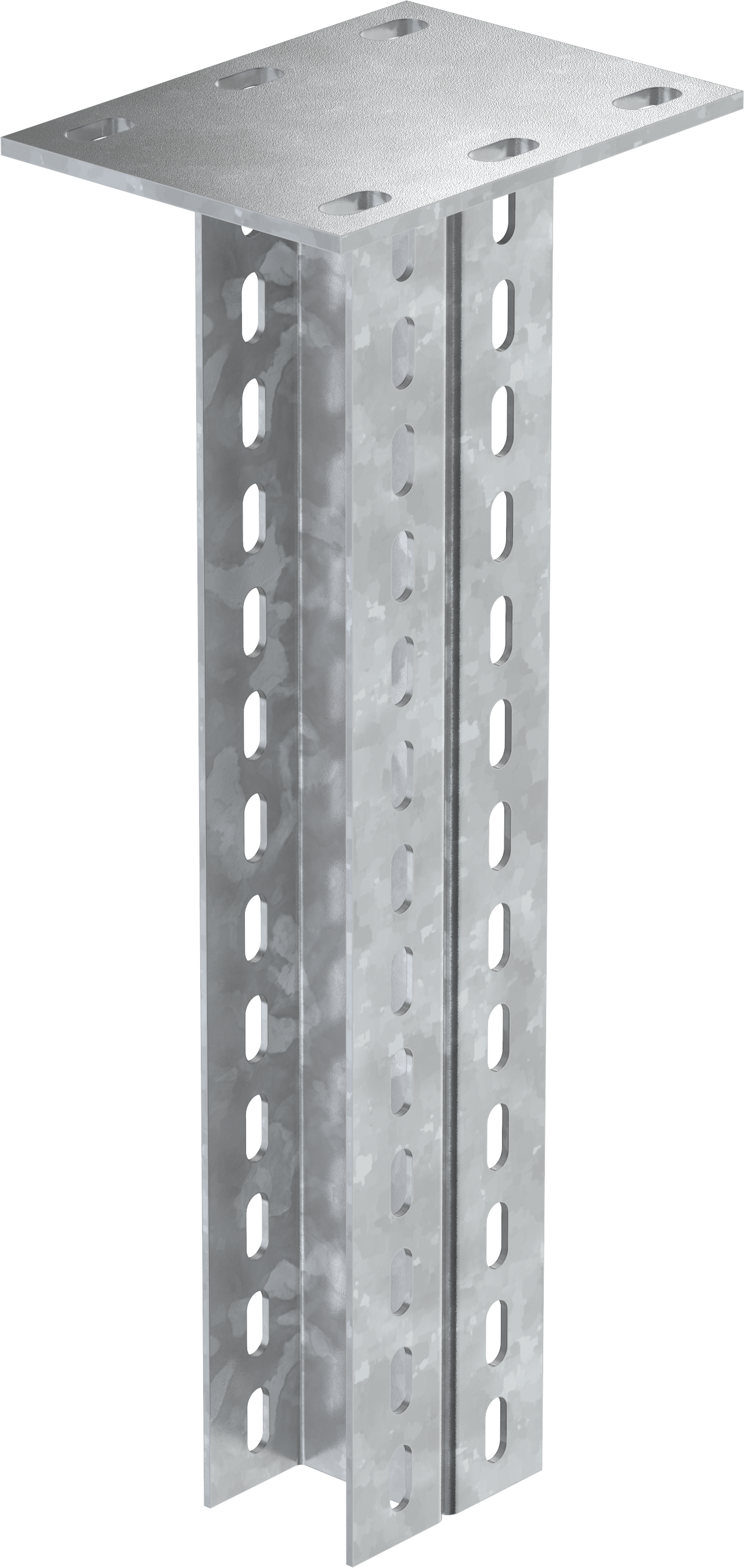 Кронштейн потолочный двойной 600 горячеоцинкованный