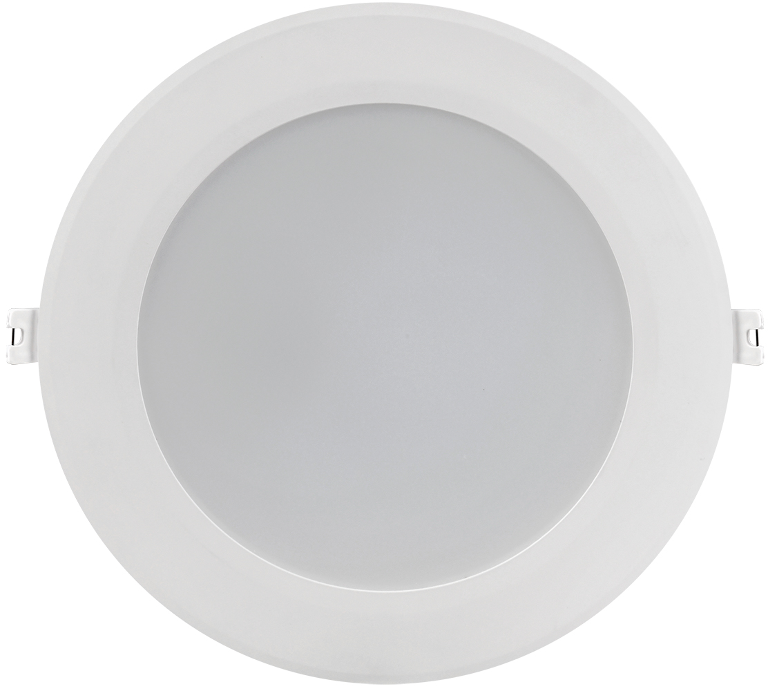 Светильник даунлайт светодиодный встраиваемый ДВО 1716 белый круг 18Вт 6500К IP40
