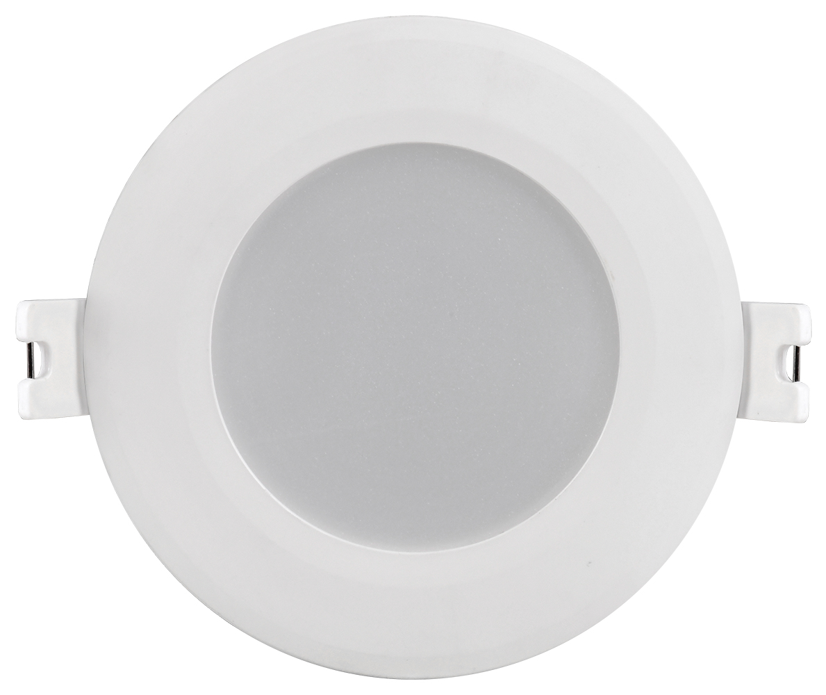 Светильник декоративный светодиодный LED встраиваемый ДВО 1711 белый круг 5Вт 4000К IP40