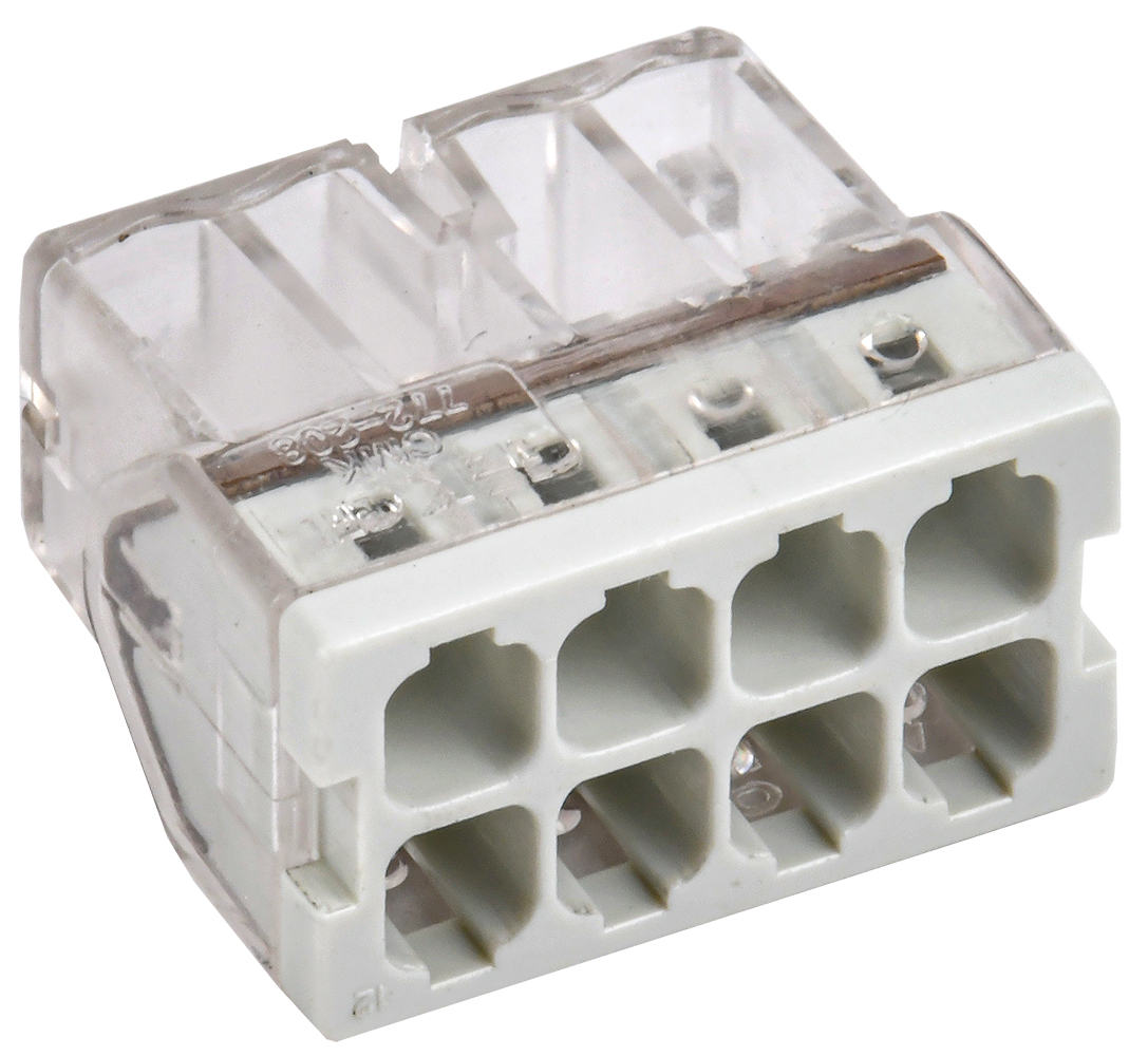 Строительно-монтажная клемма СМК 772-208 (4шт/упак)