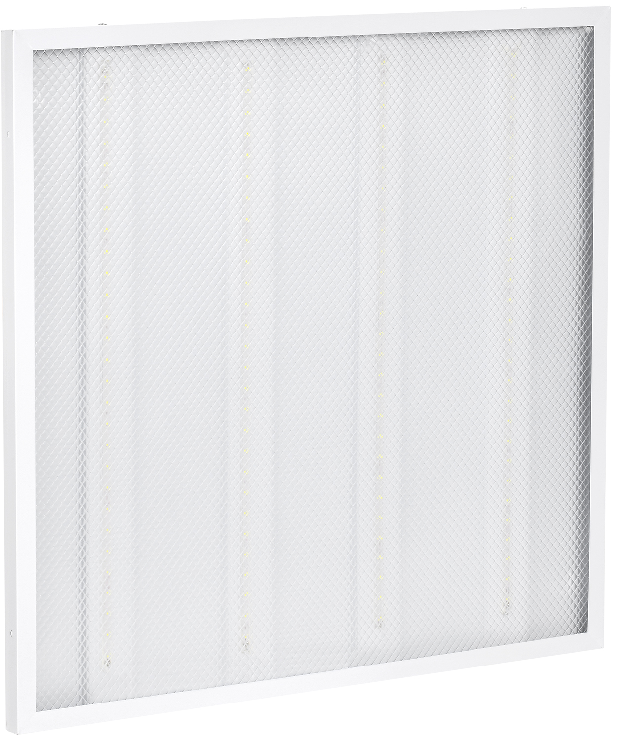 Светильник светодиодный ДВО 6571-P 45Вт 4000К 595х595х19 призма