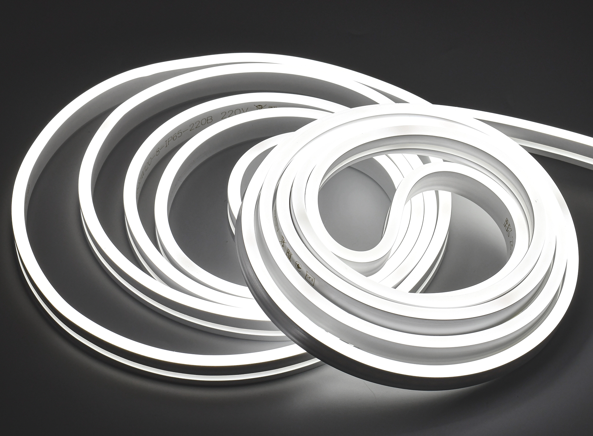 Комплект светодиодной ленты 5м LSR5-2835W120 с драйвером 8Вт/м 220В IP65 120LED/м