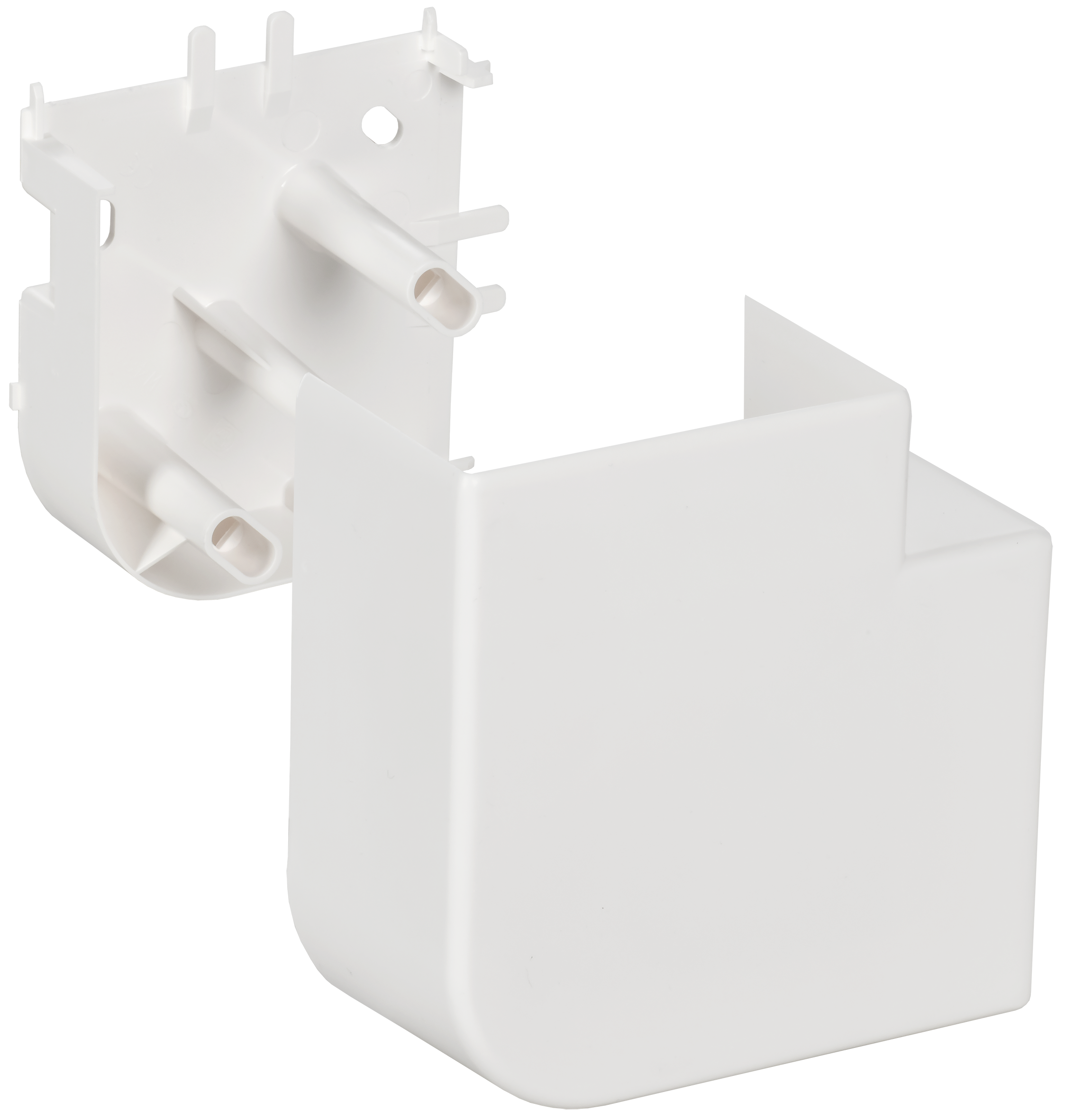 METRA Угол плоский 90град для кабель-канала 85х50мм белый