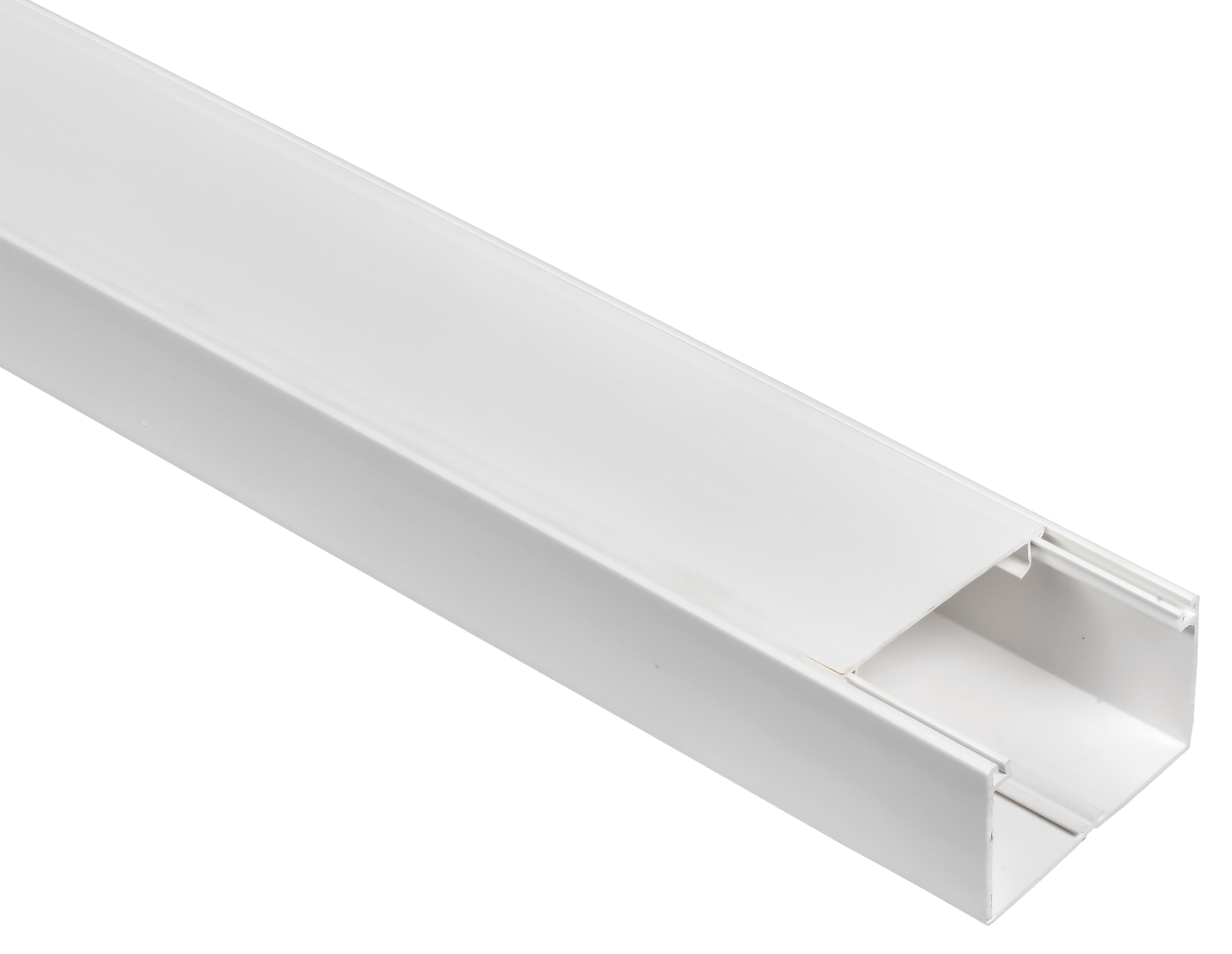 METRA Кабель-канал парапетный 85х50мм с крышкой шириной 75мм белый