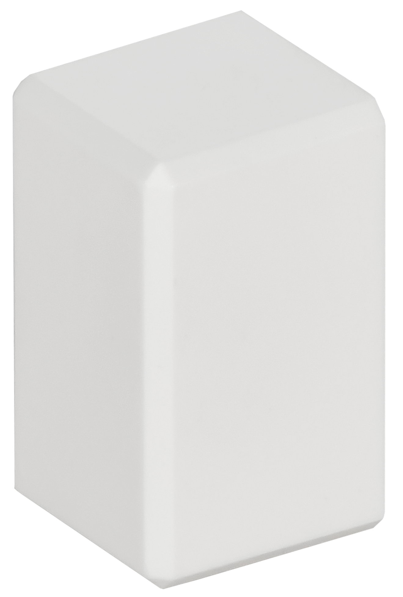 METRA MINI Заглушка 15х10мм белая