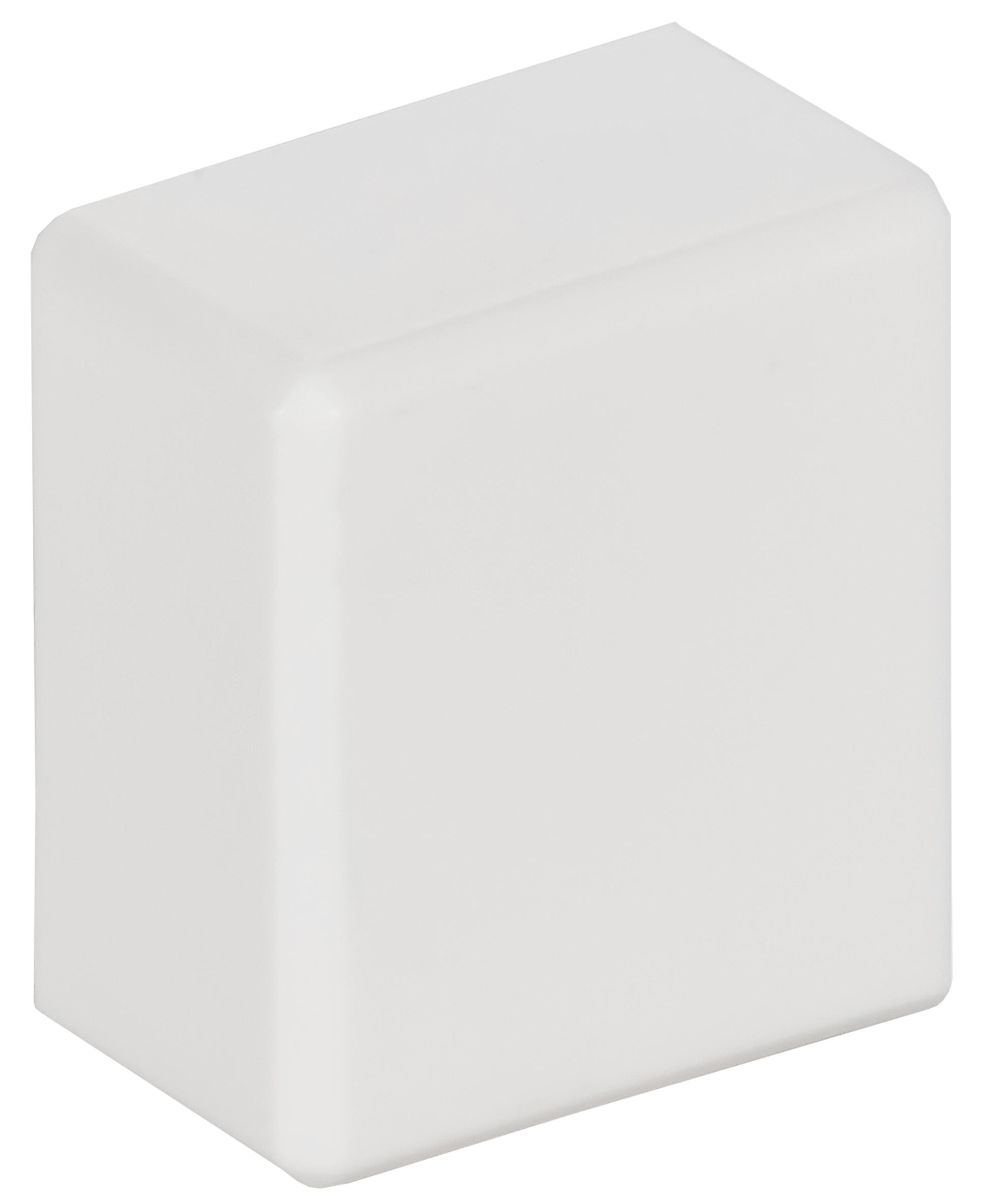 METRA MINI Заглушка 16х16мм белая