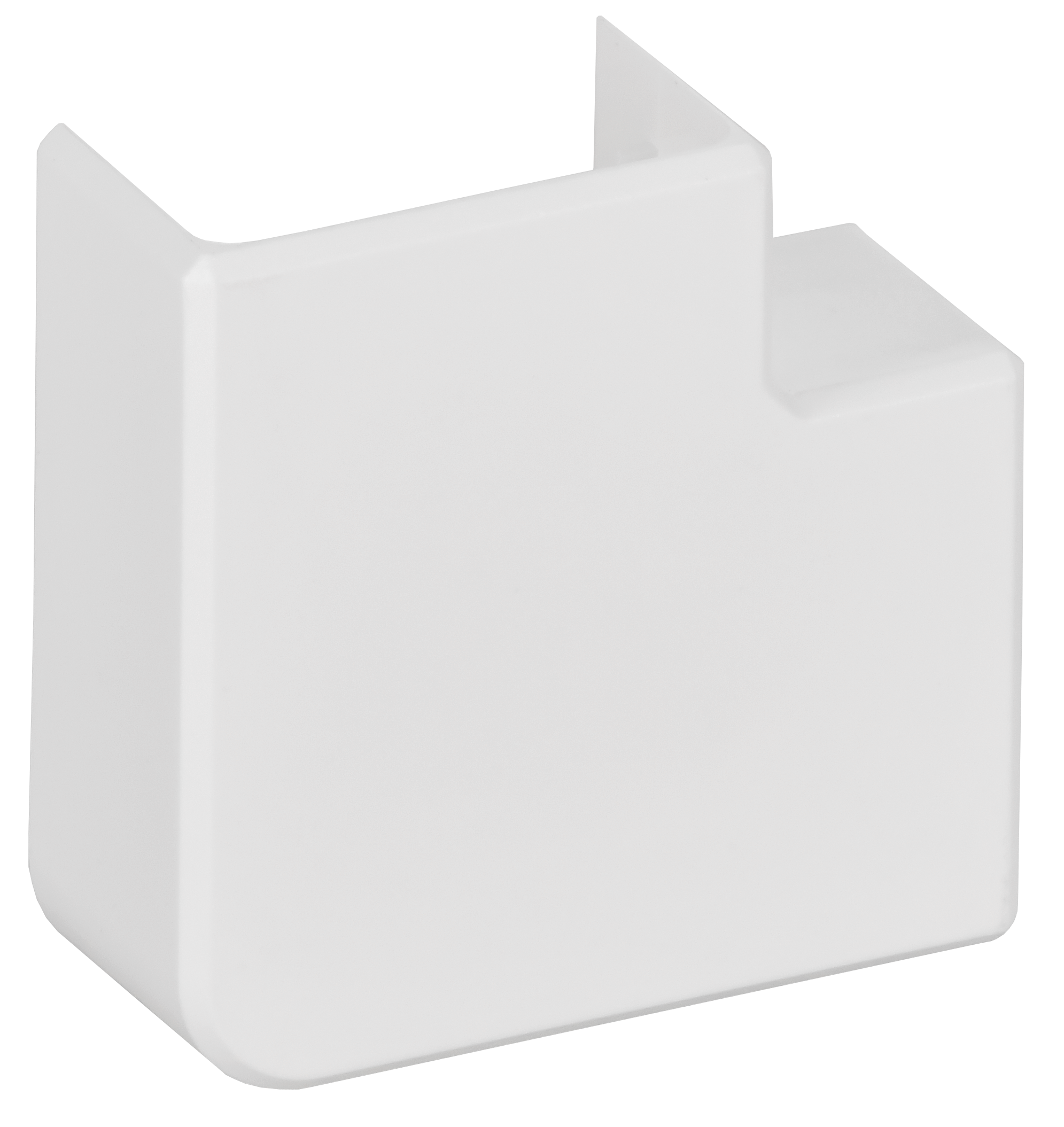 METRA MINI Поворот на 90град 20х12мм белый