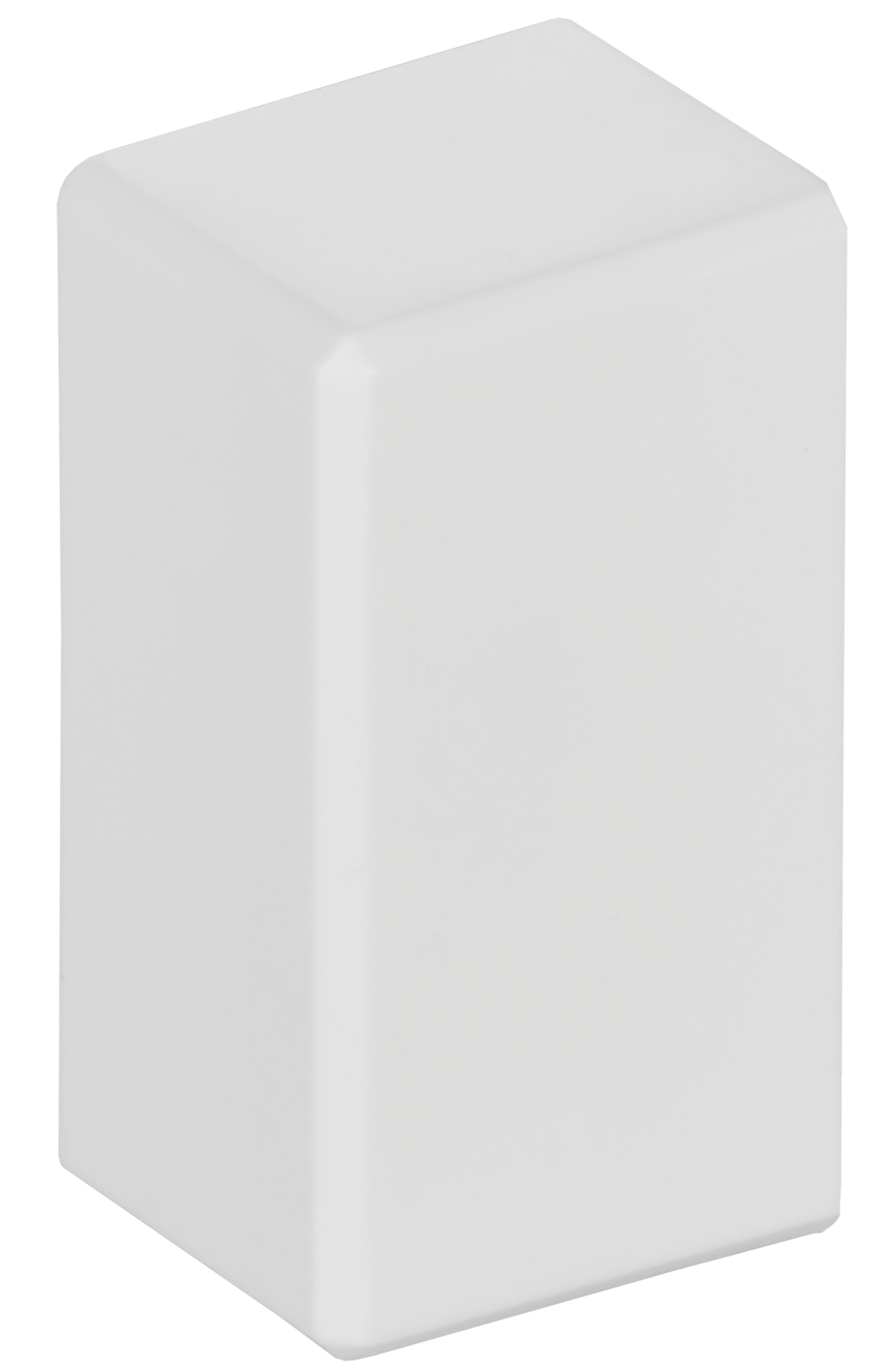 METRA MINI Заглушка 24х14мм белая