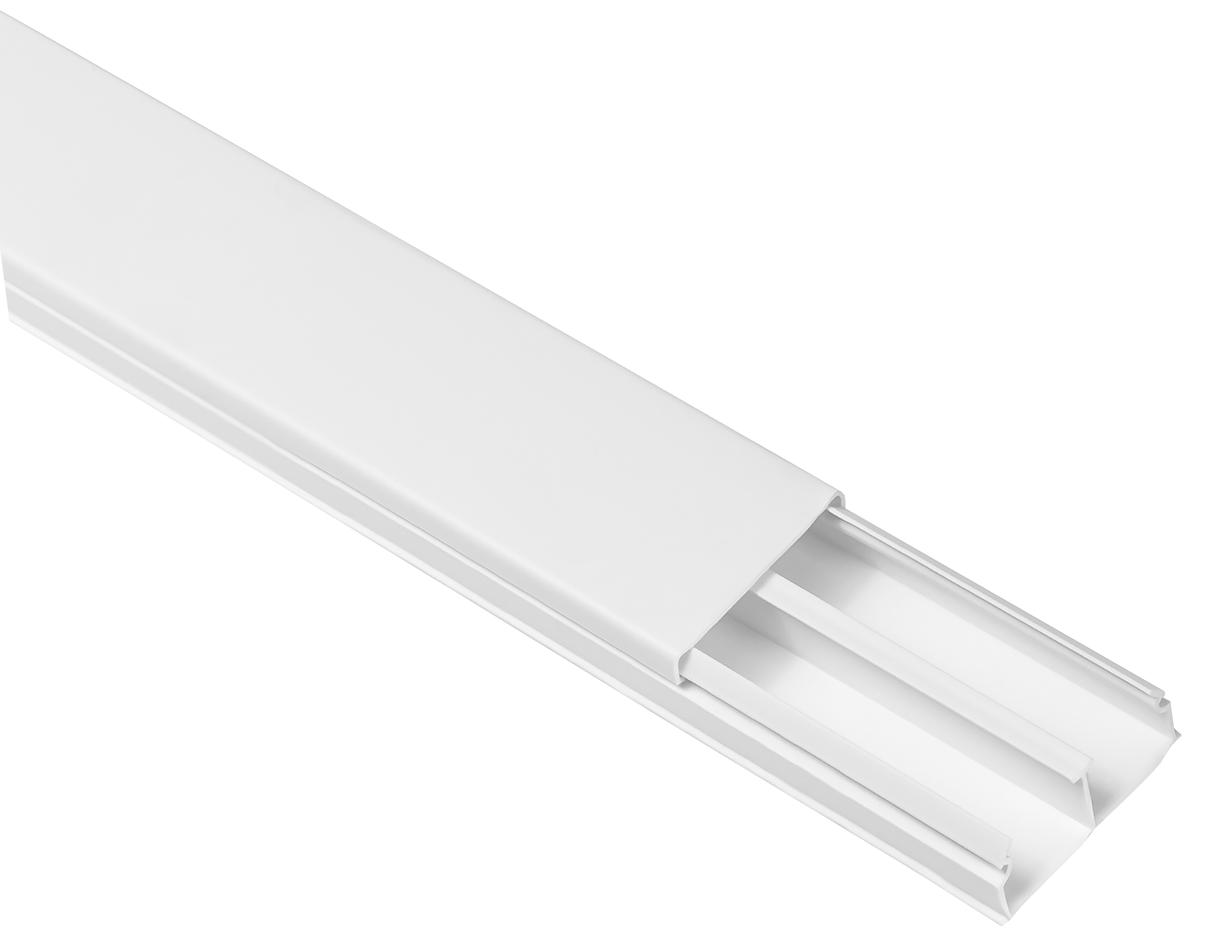 METRA MINI Кабель-канал 40/2х16мм двухсекционный белый