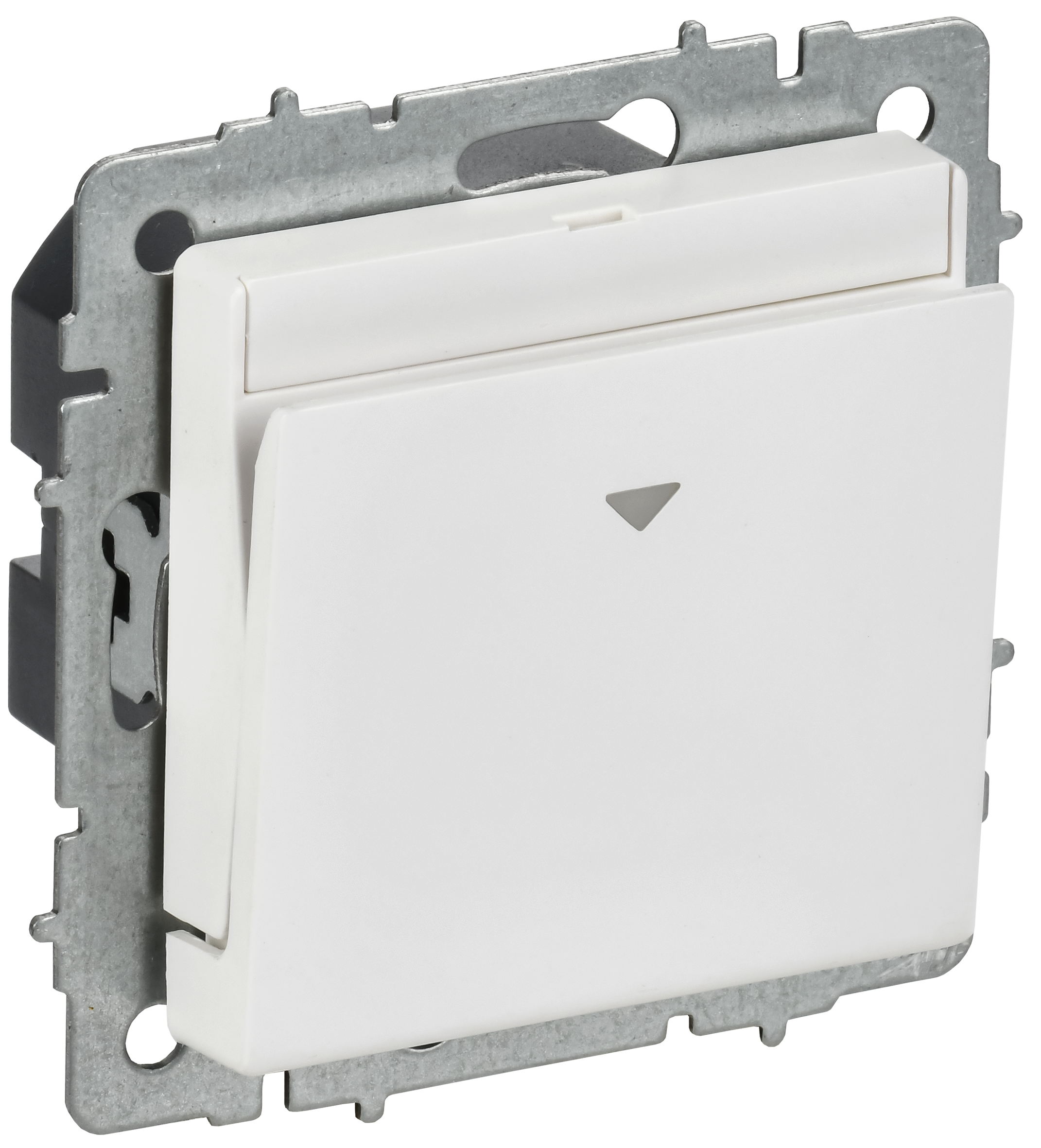 BRITE Выключатель карточный 30А ВС10-1-8-БрАБ арктический белый IEK