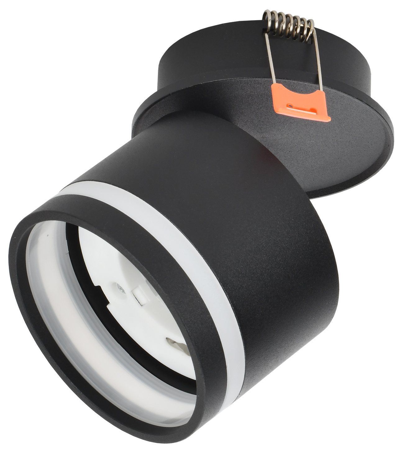 Светильник 4033 встраиваемый декоративный поворотный под лампу GX53 черный