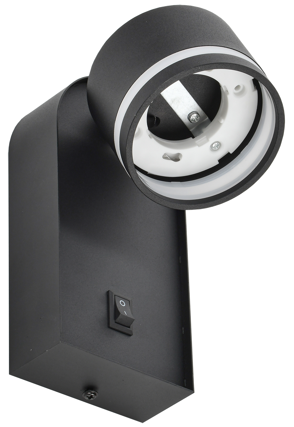 Светильник 4035 накладной настенный под лампу GX53 черный