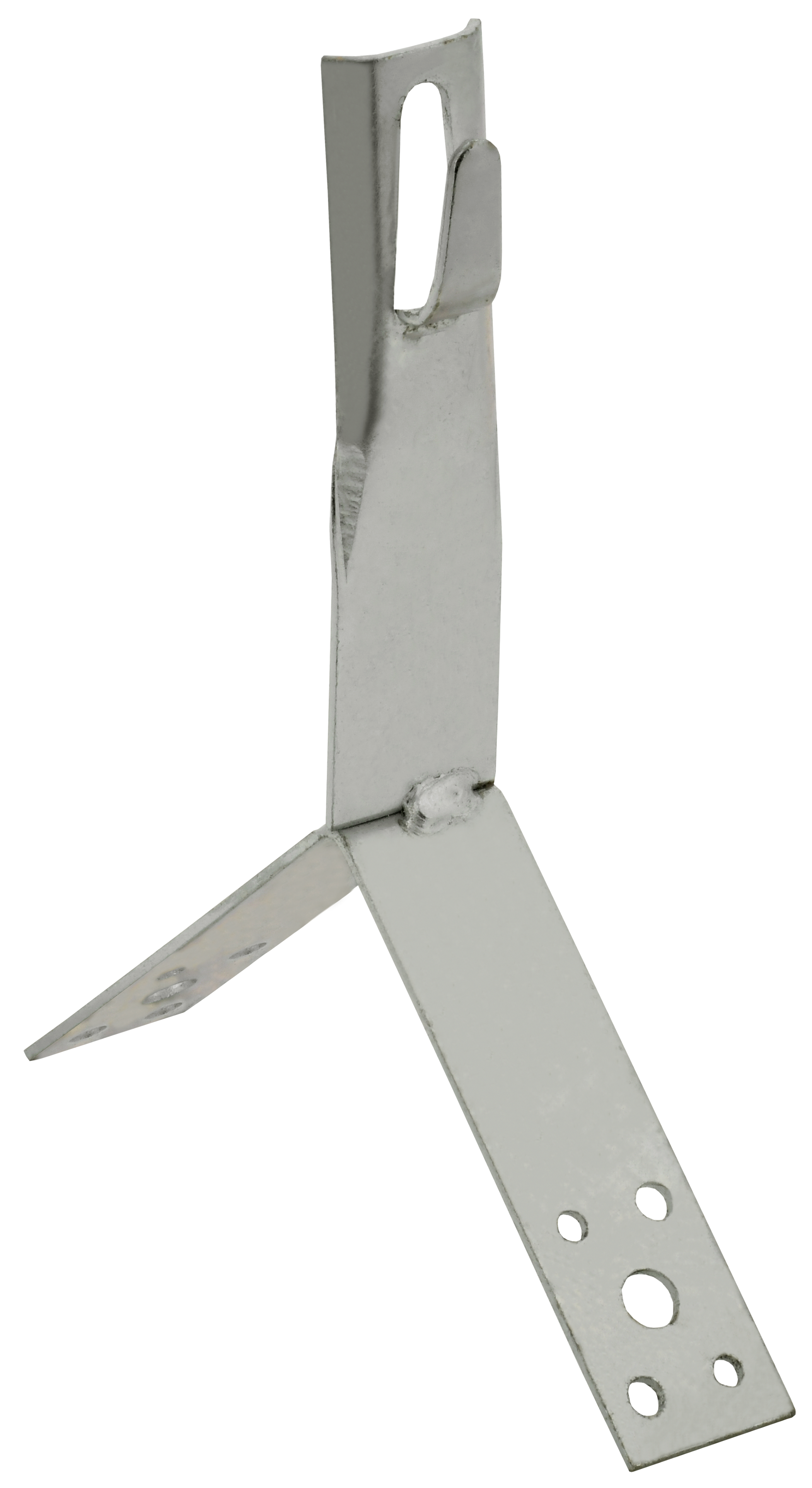 Держатель проводника круглого 6-8 мм для конька h 100 мм нержавеющая сталь