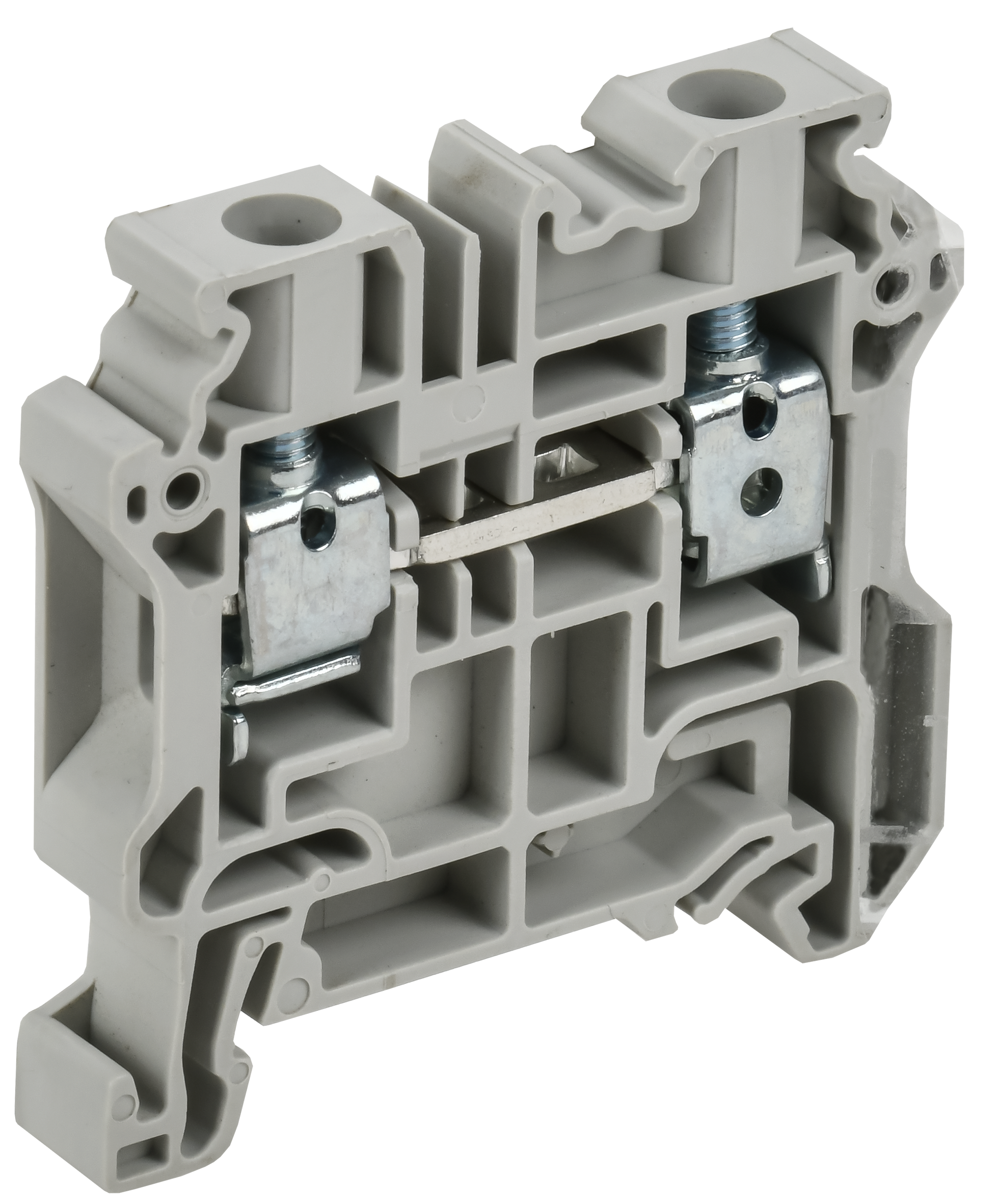 ARMAFIX Колодка клеммная CY6 винтовая 6мм2 проходная серая Ex IEK