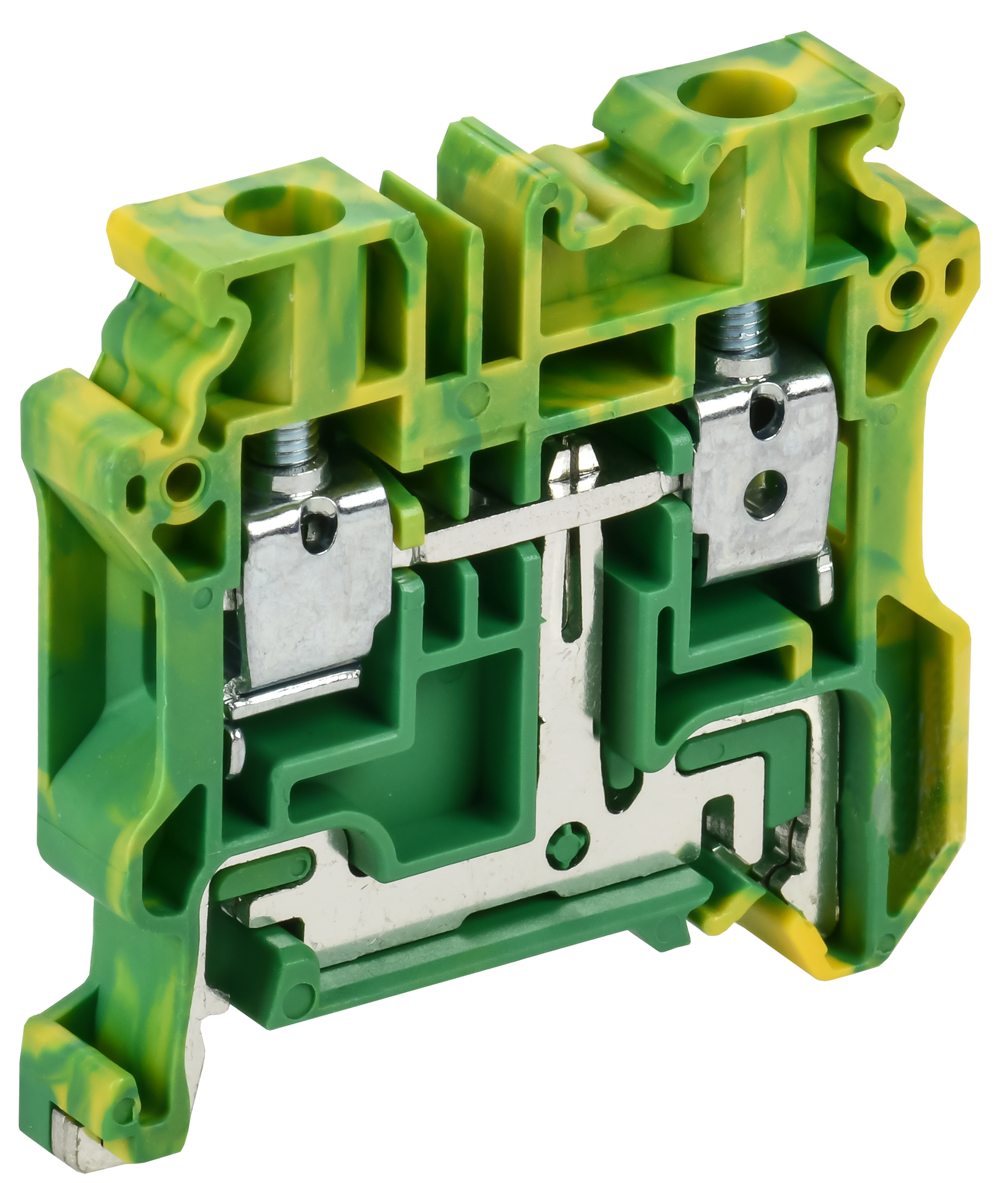 ARMAFIX Колодка клеммная CY6 PE винтовая 6мм2 проходная заземляющая Ex IEK