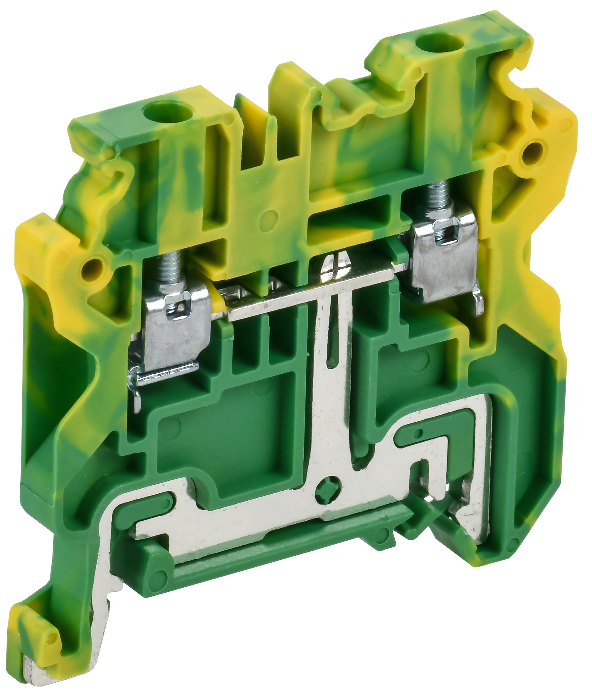 ARMAFIX Колодка клеммная CY2.5 PE винтовая 2,5мм2 проходная заземляющая Ex IEK