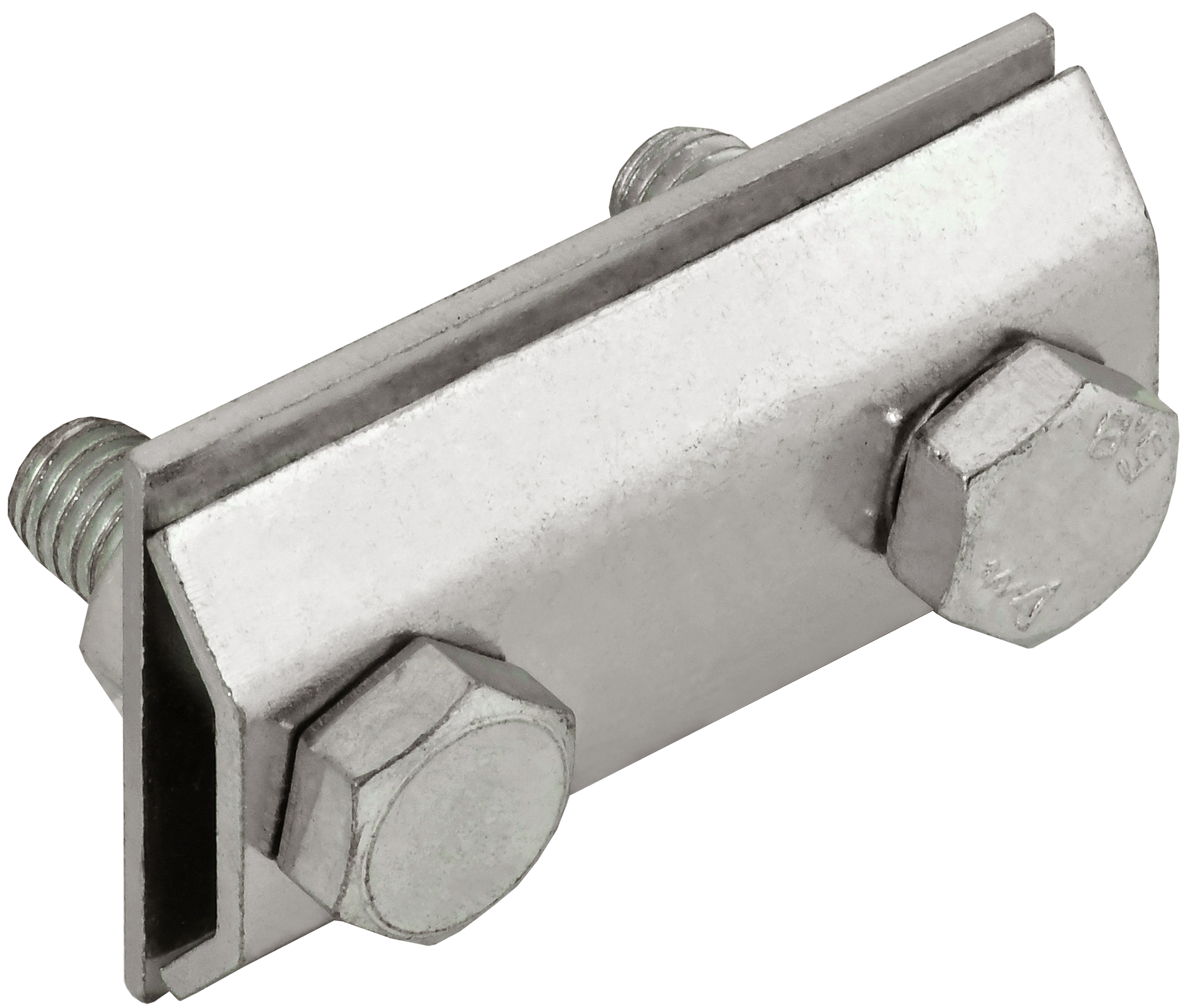 Зажим соединительный сквозной пруток-пруток 8 мм нержавеющая сталь