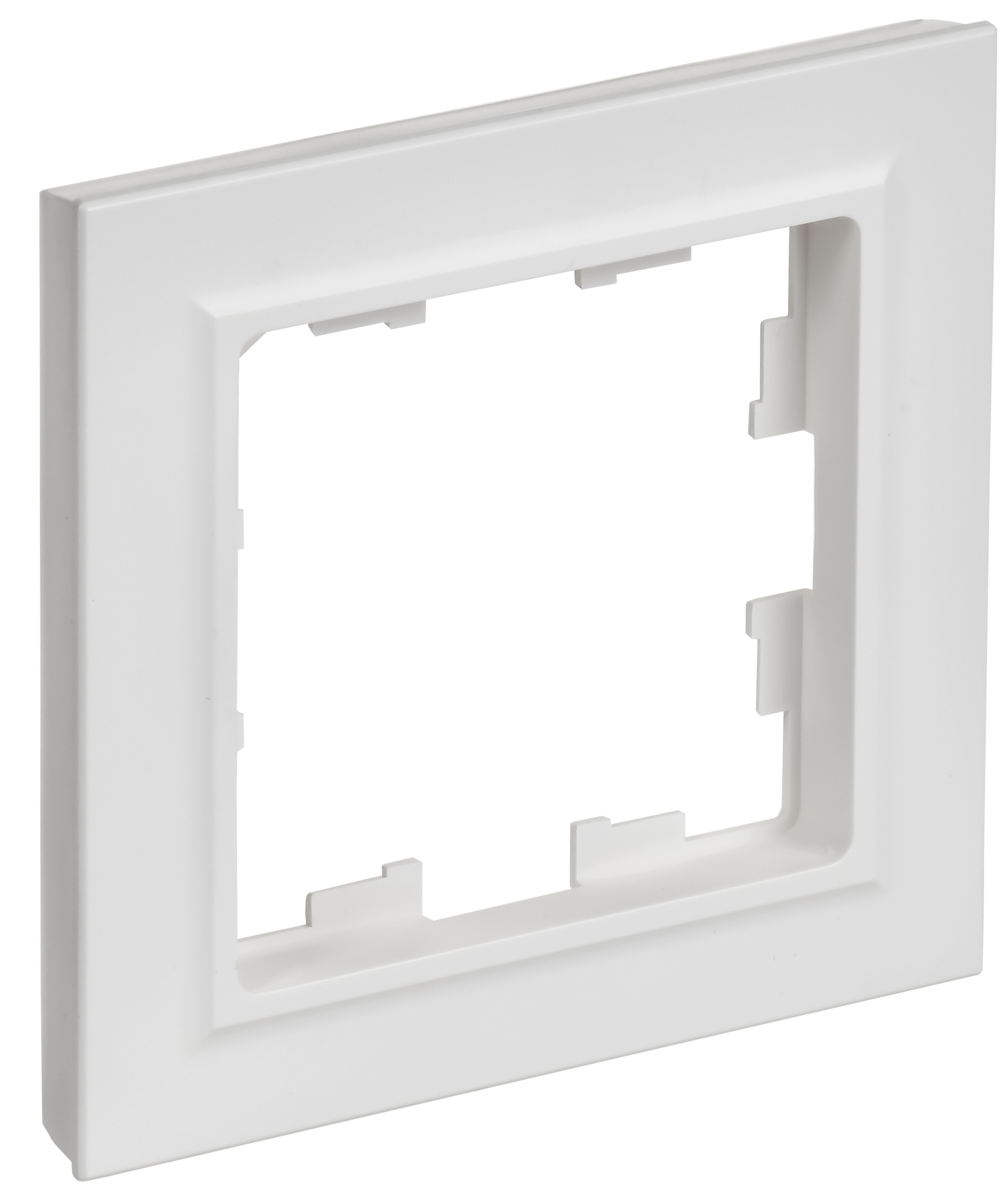 BRITE Рамка 1-местная РУ-1-БрАБ арктический белый IEK