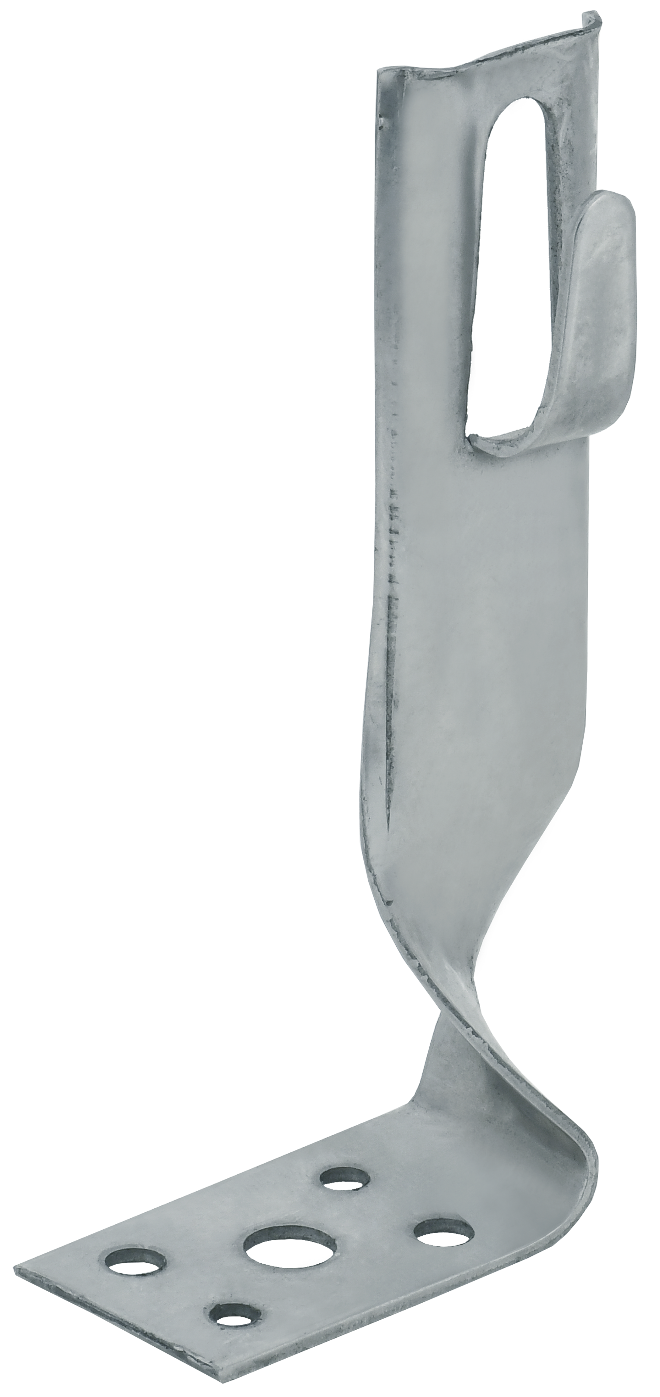 Держатель проводника круглого 6-8 мм угловой скрытый h 140 мм оцинкованная сталь HDZ