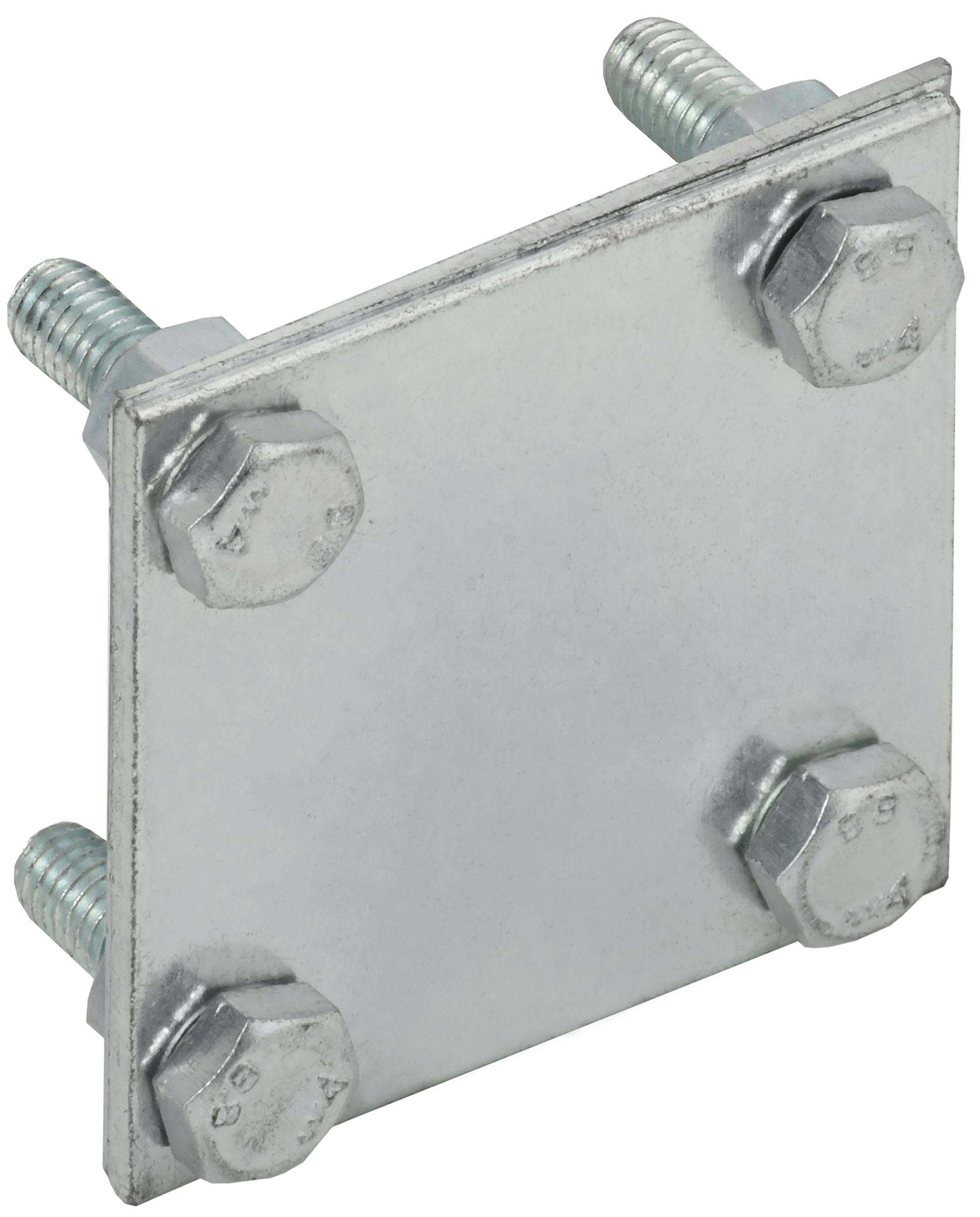 Зажим крестообразный полоса-полоса 30 мм оцинкованная сталь
