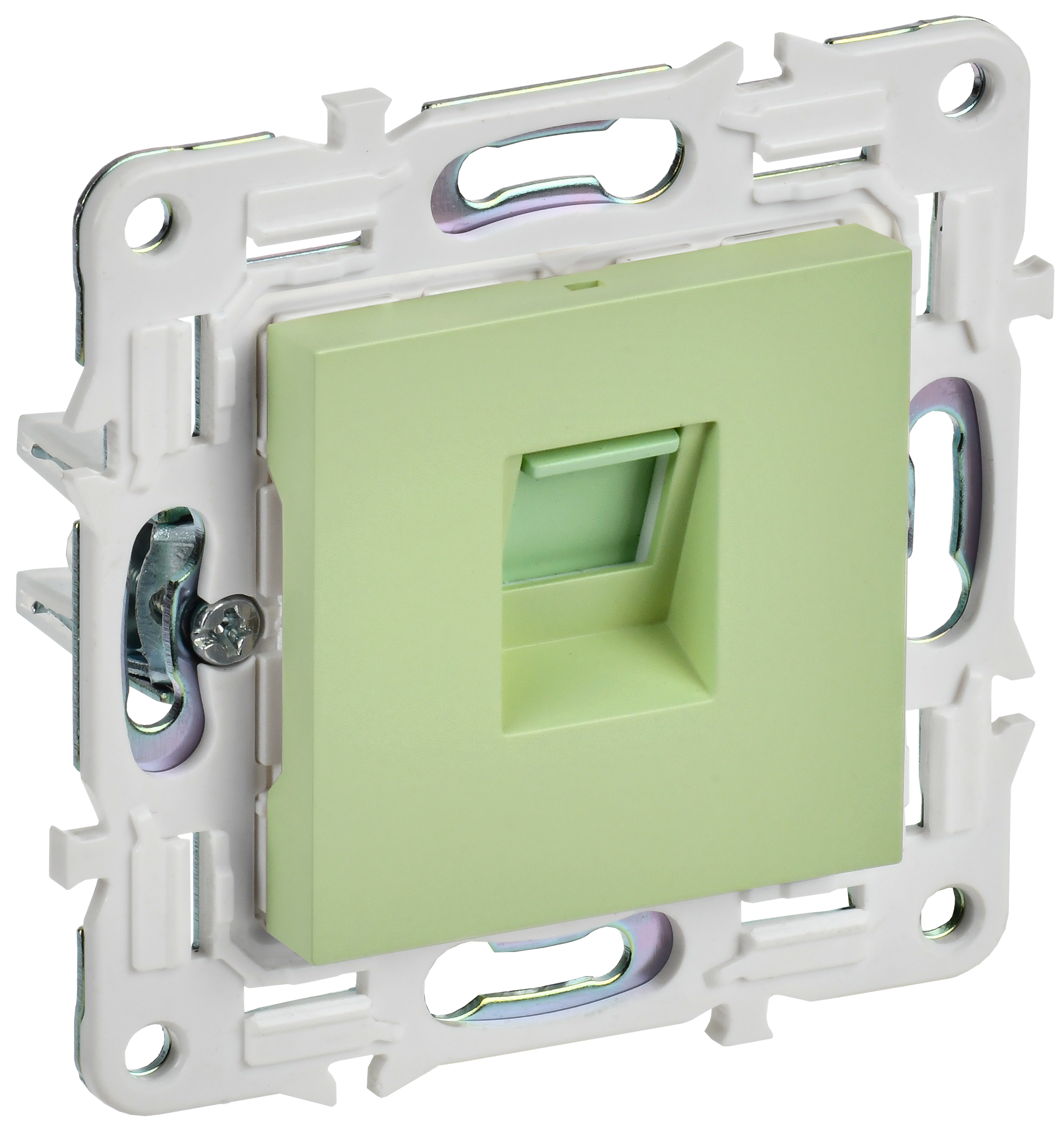 SKANDY Розетка компьютерная RJ45 кат.6 SK-K02G мятный IEK