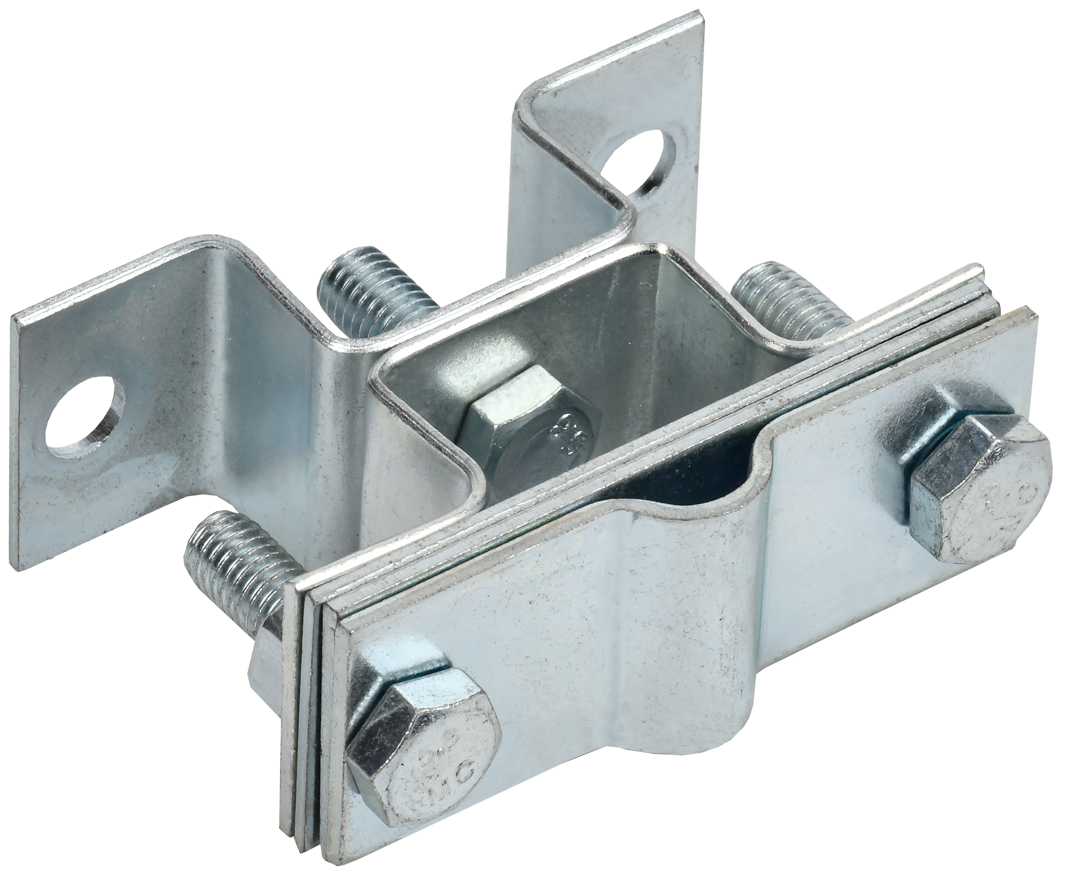Держатель полоса/пруток 25-40 мм/6-8 мм оцинкованная сталь