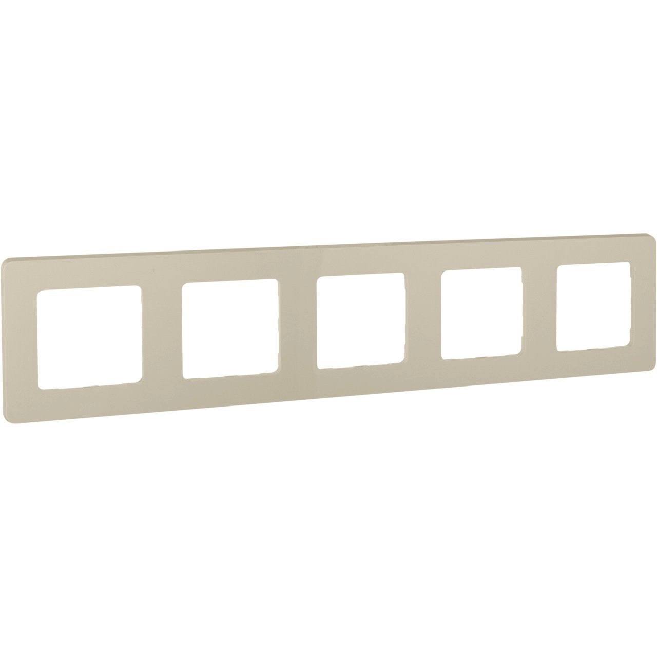 Рамка 5-местная слоновая кость INSPIRIA