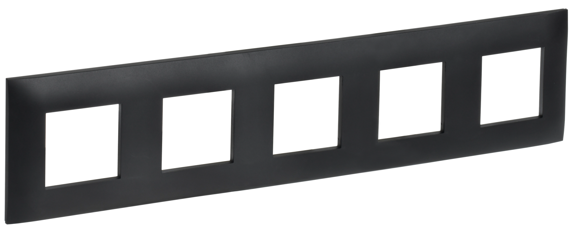 SKANDY Рамка 5-местная SK-F05Bl черный IEK