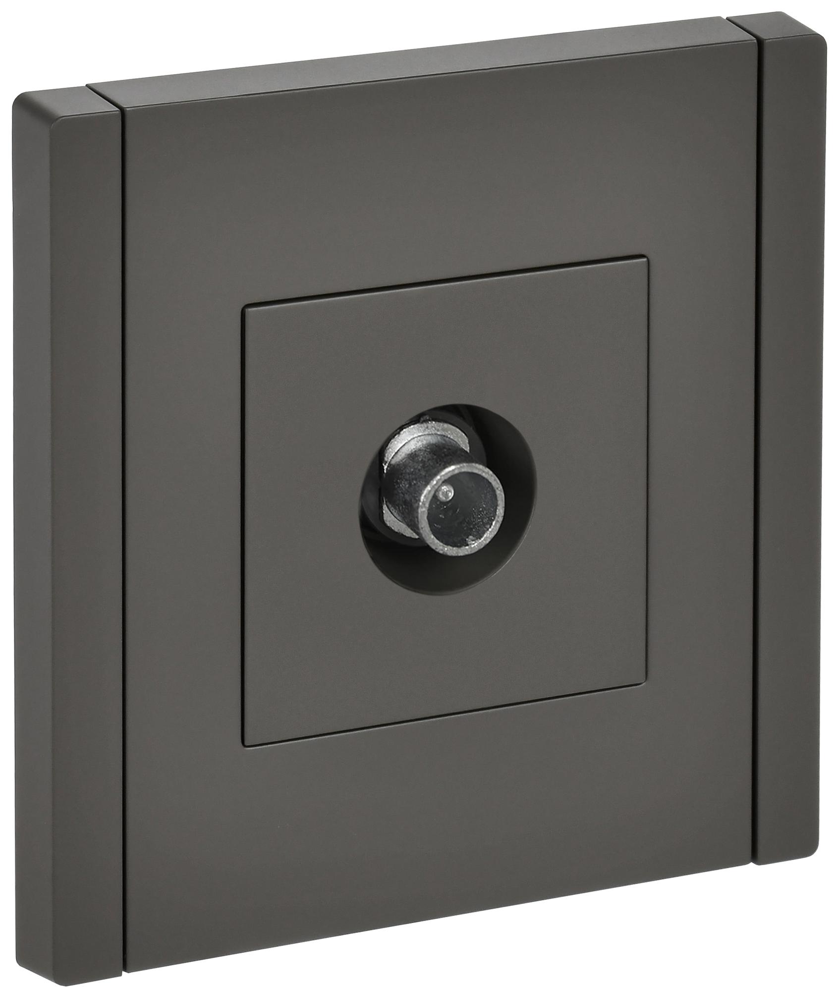 FORTE&PIANO Розетка TV проходная FP329 серый IEK