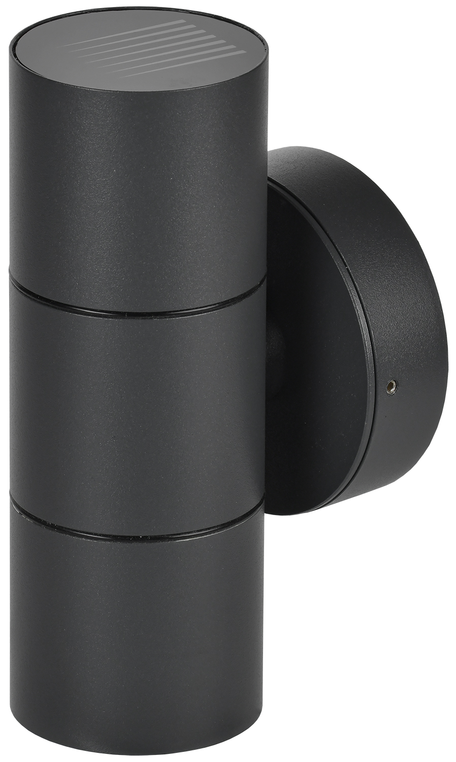 Светильник уличный декоративный для наружного освещения 5113 настенный под лампу 2хGU10 двусторонний IP65 черный